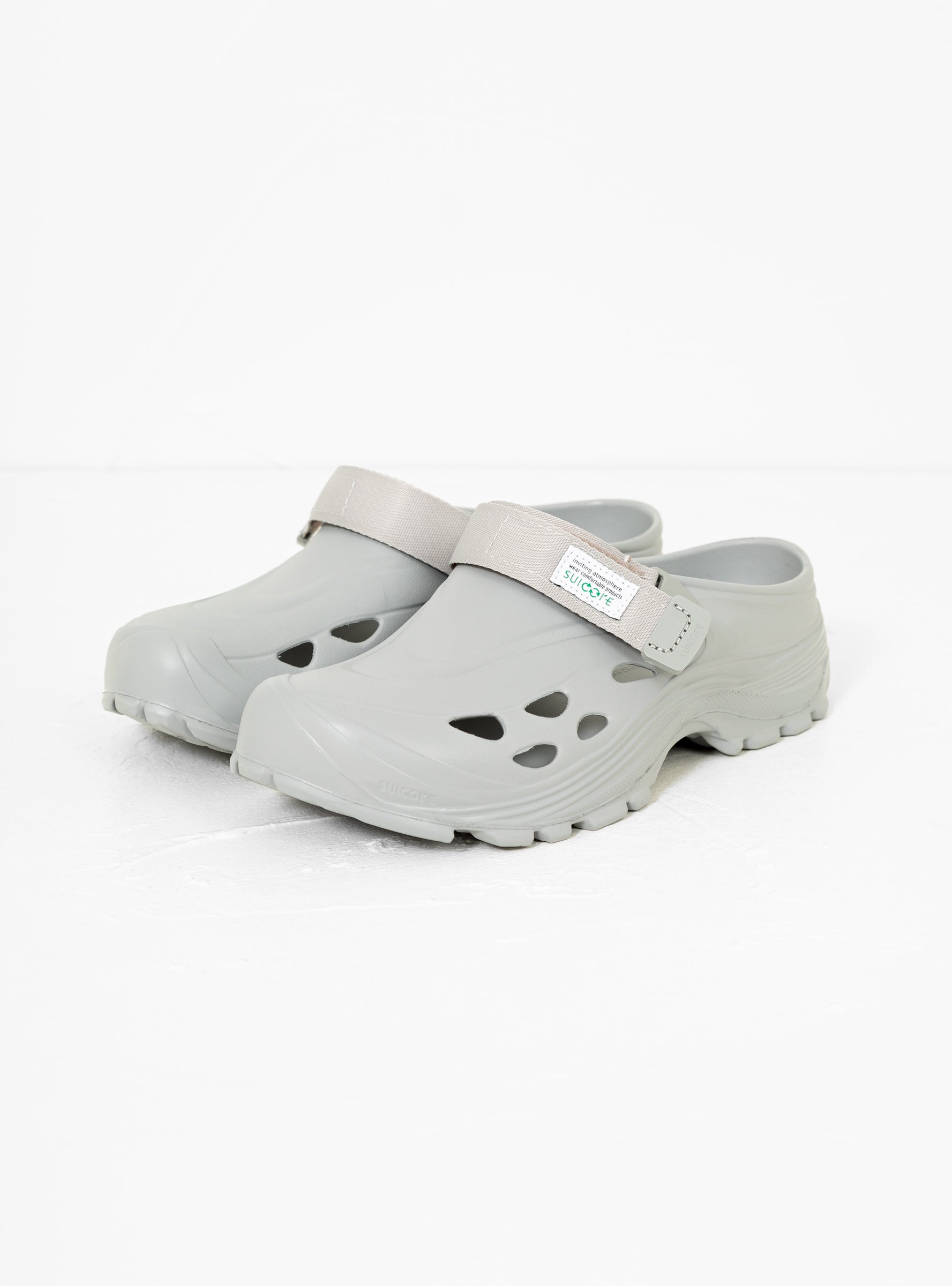 Suicoke Suicoke Mok Slides Grey - Size: UK 9
