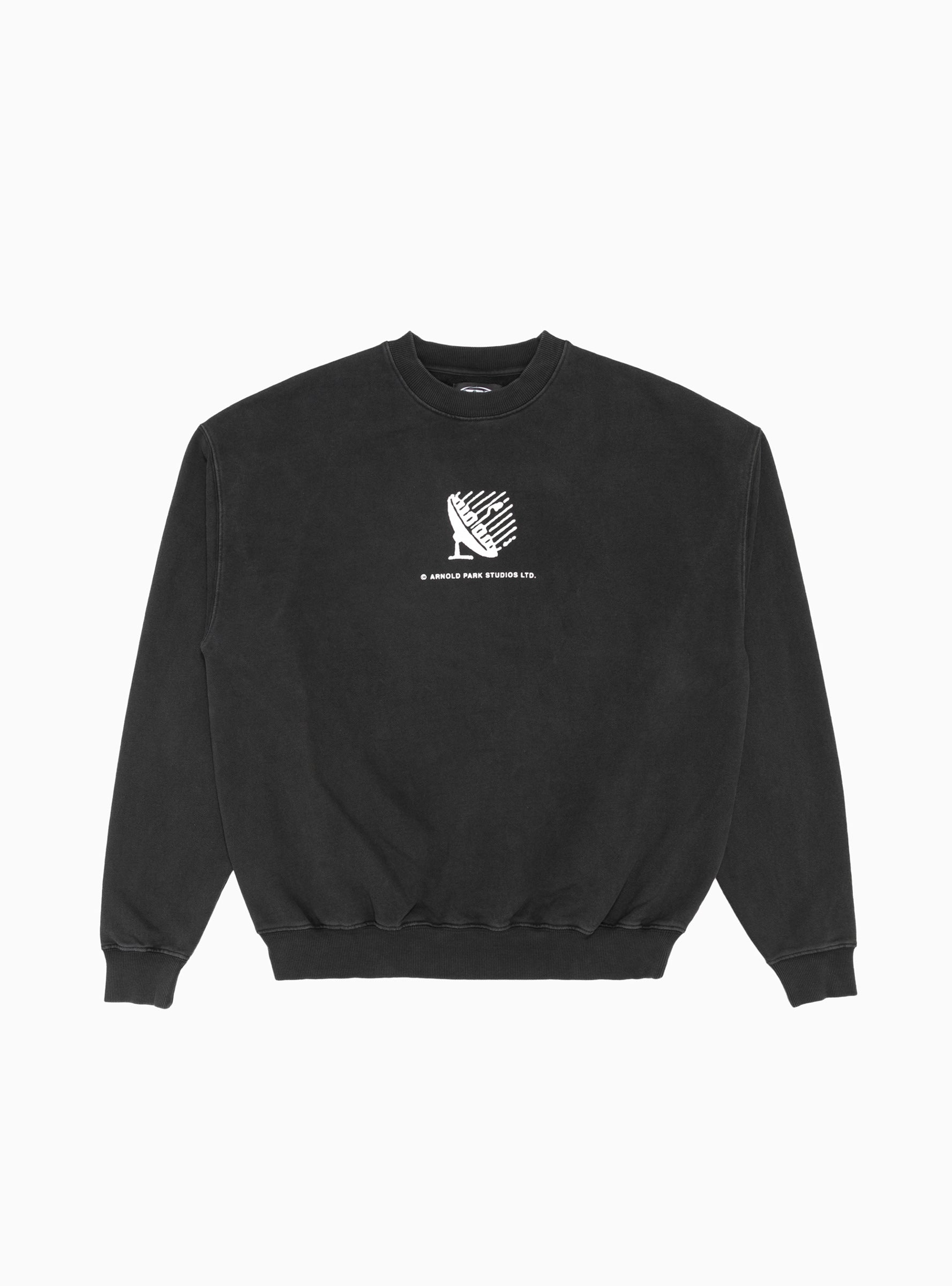  Arnold Park Studios Satellite Sweatshirt Faded Black