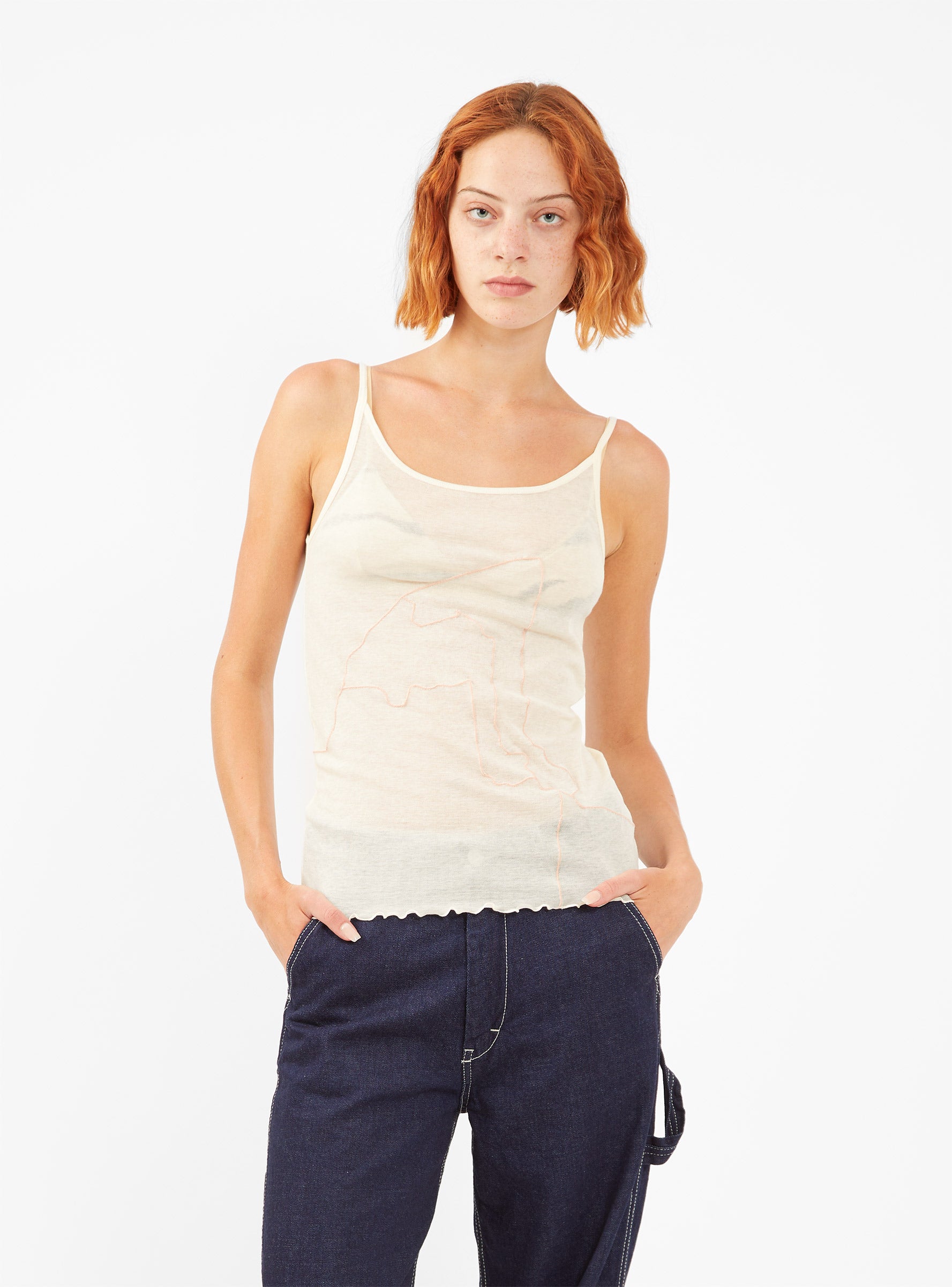  Baserange Aroostook Tank Top Natural