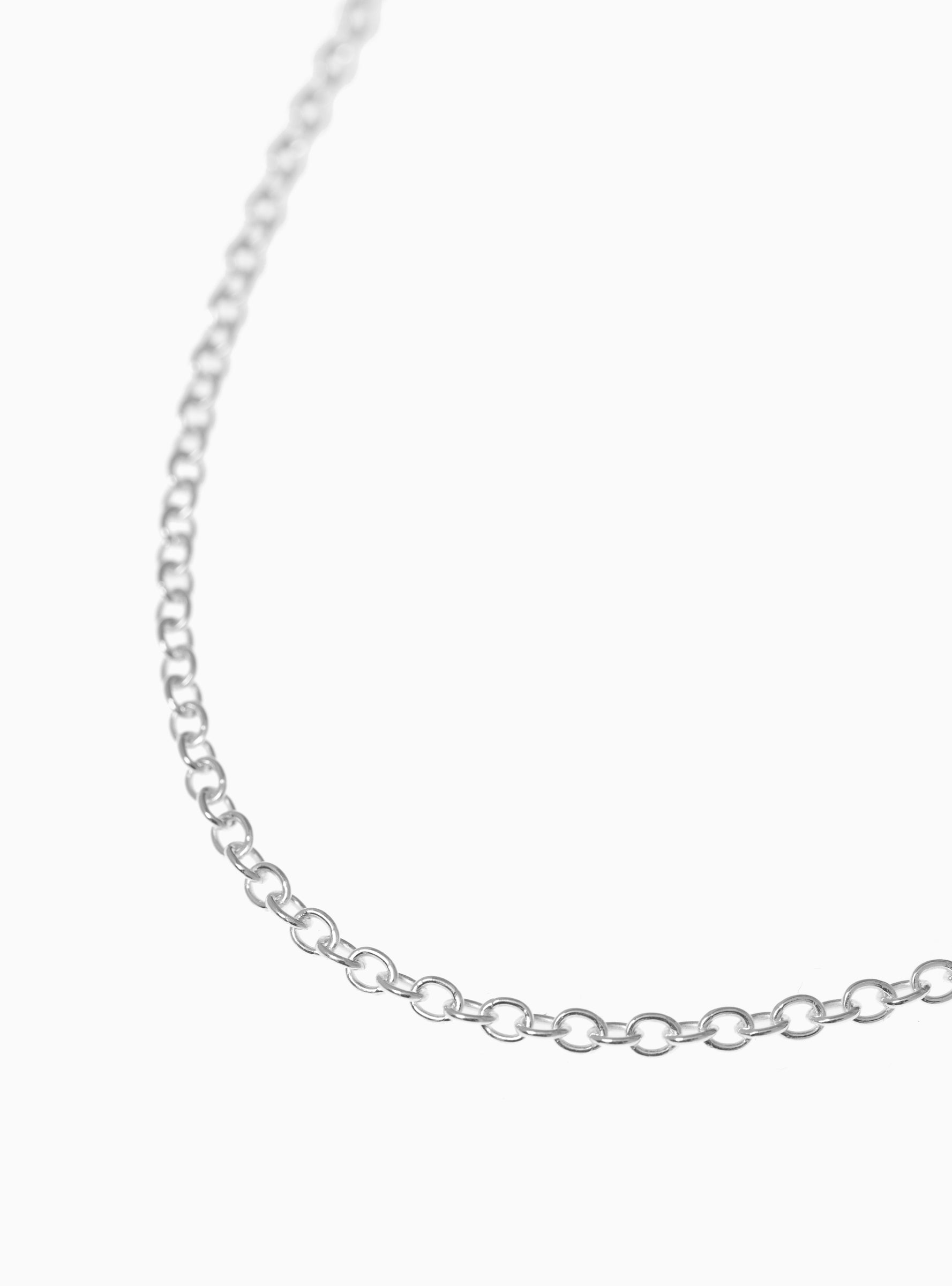  Garbstore Silver Rolo Chain 2.5mm 22"