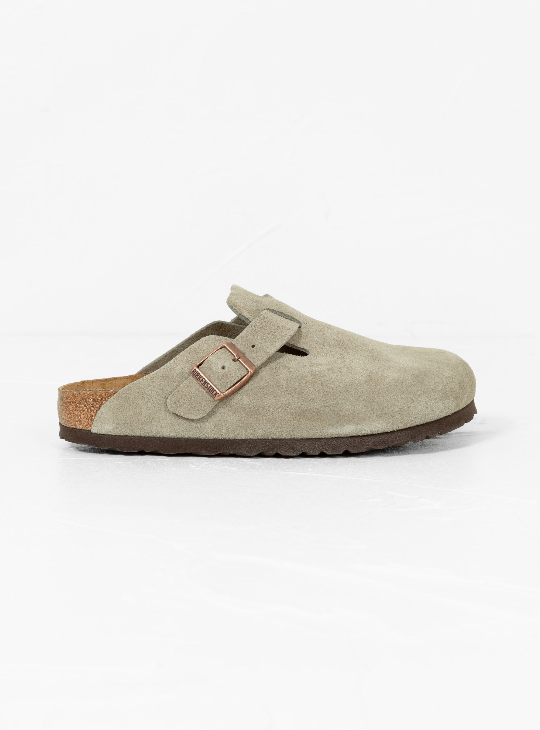 Birkenstock Birkenstock Boston SFB Clogs Taupe - Size: 40