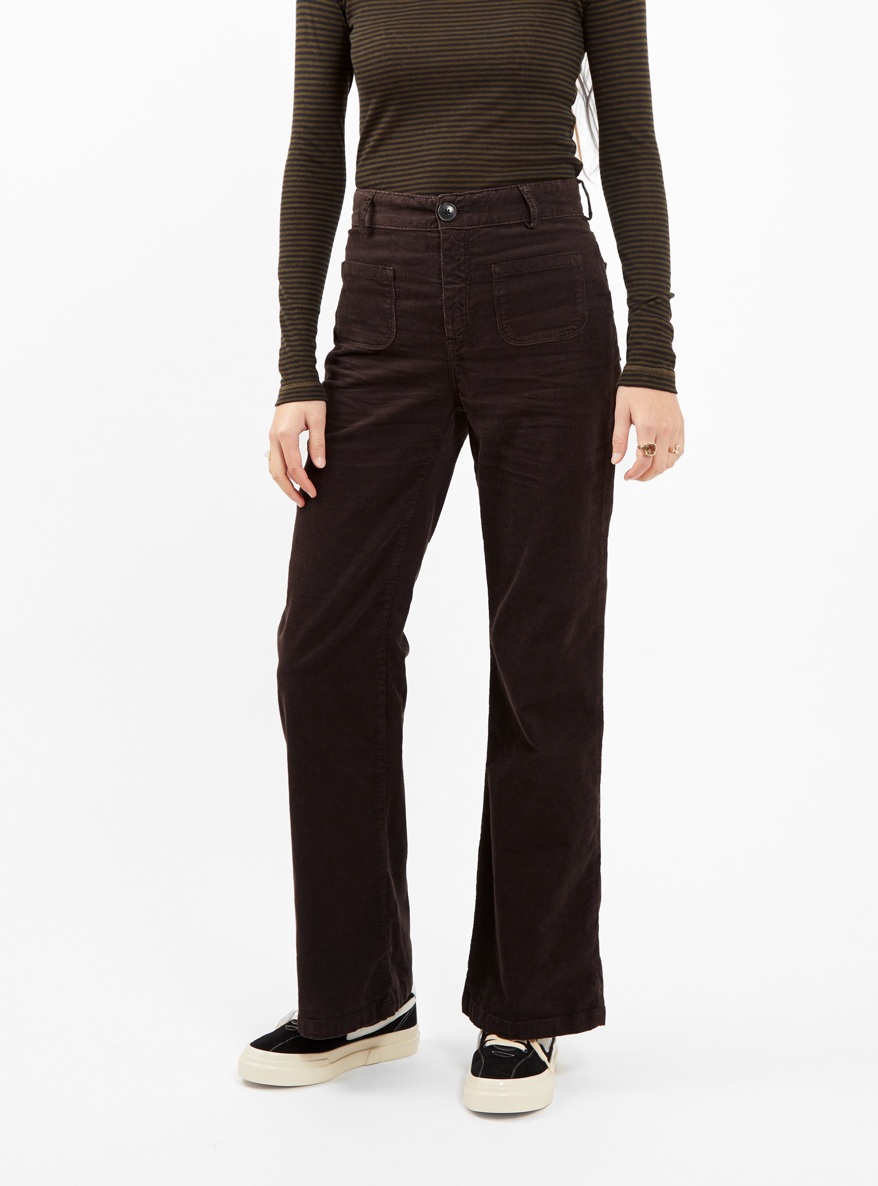  Bellerose Park Corduroy Trousers Brown