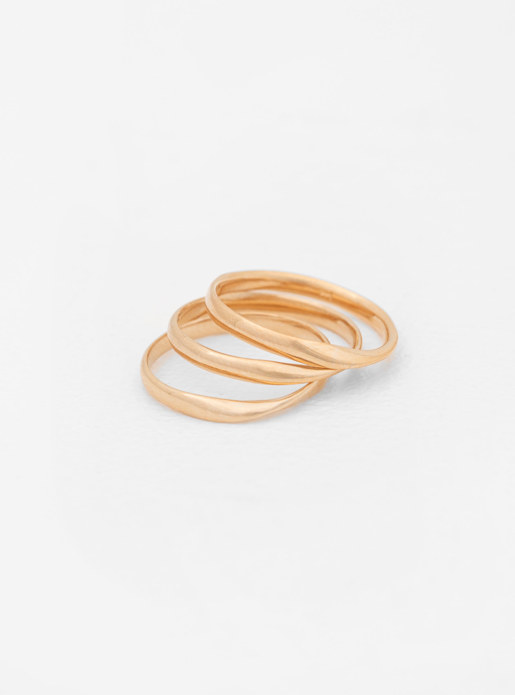  Helena Rohner Set of 3 Gold-Plated Rings