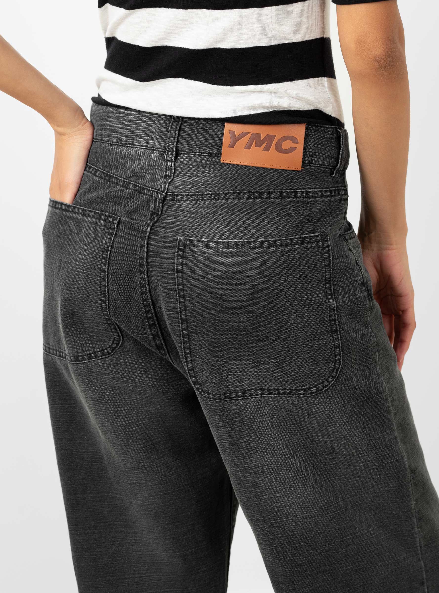 Ymc YMC Silver Jean Black - Size: Large