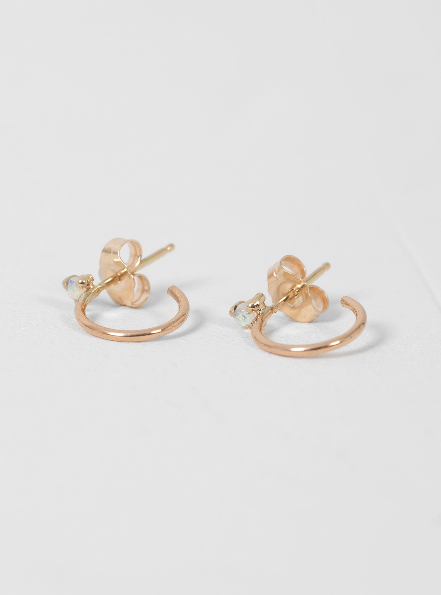  Wwake Mini Hoop Stud Earrings