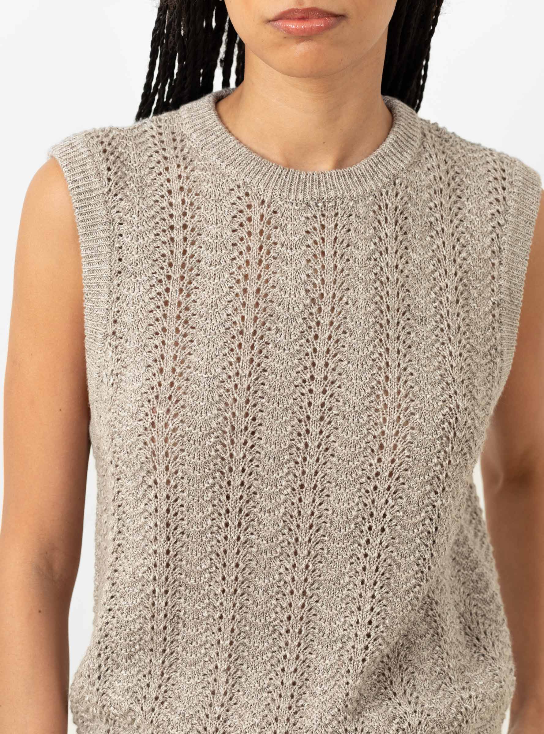  Skall Studio Yana Vest - Natural - Size: Medium