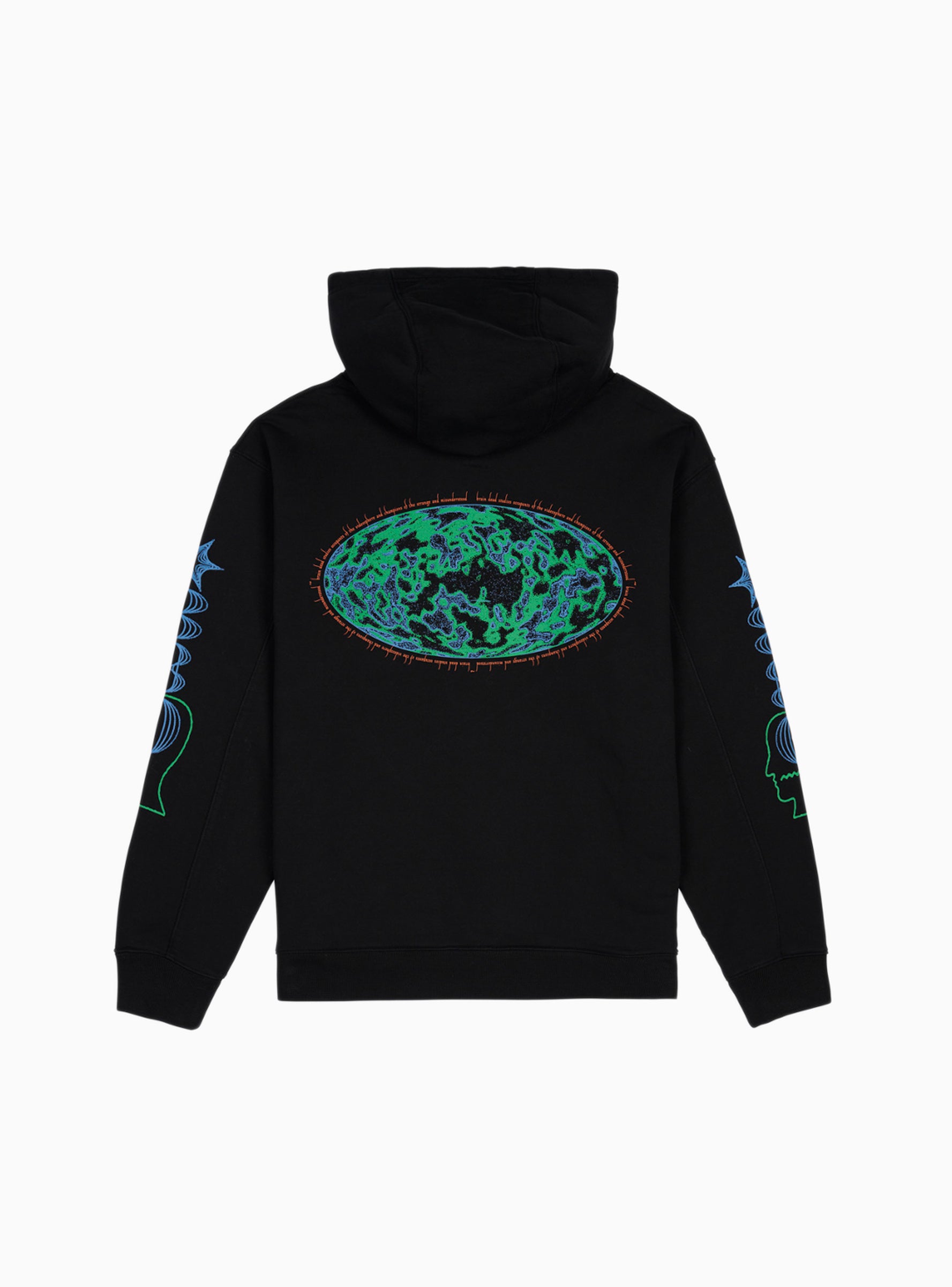 Brain Dead Brain Dead Videosphere Hoodie Black - Size: Small