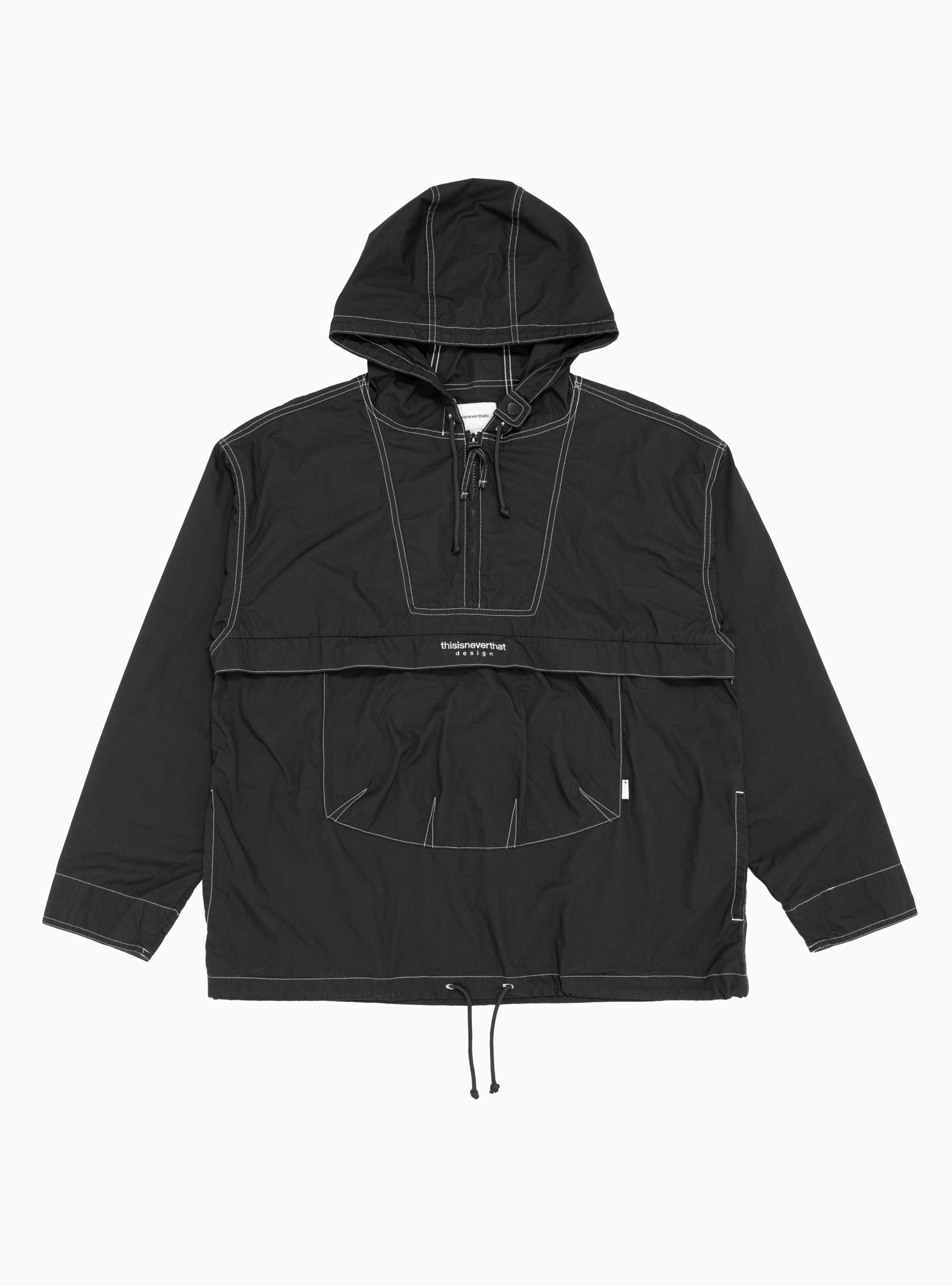  thisisneverthat Anorak Jacket Black