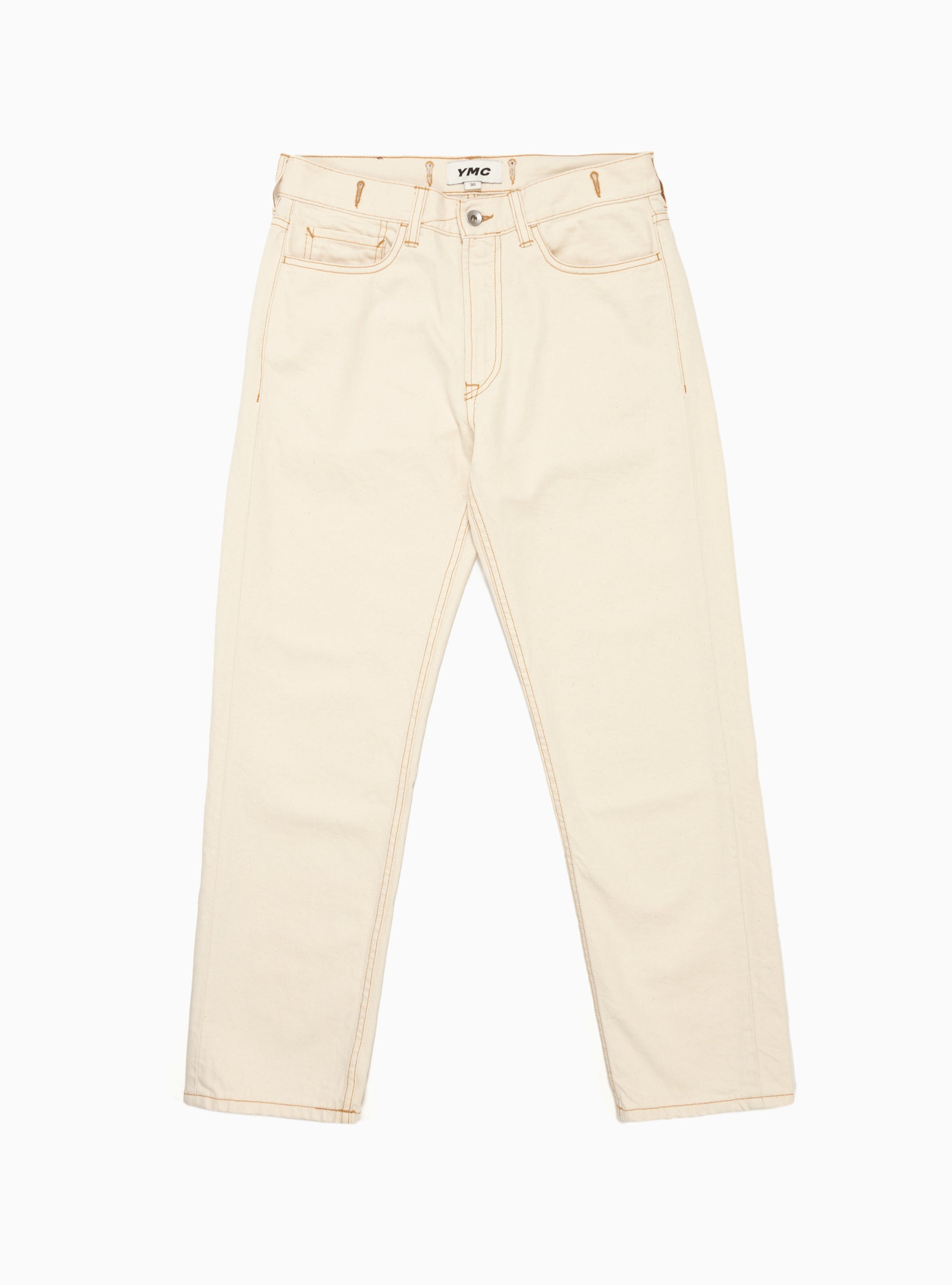  YMC Tearaway Jean Ecru