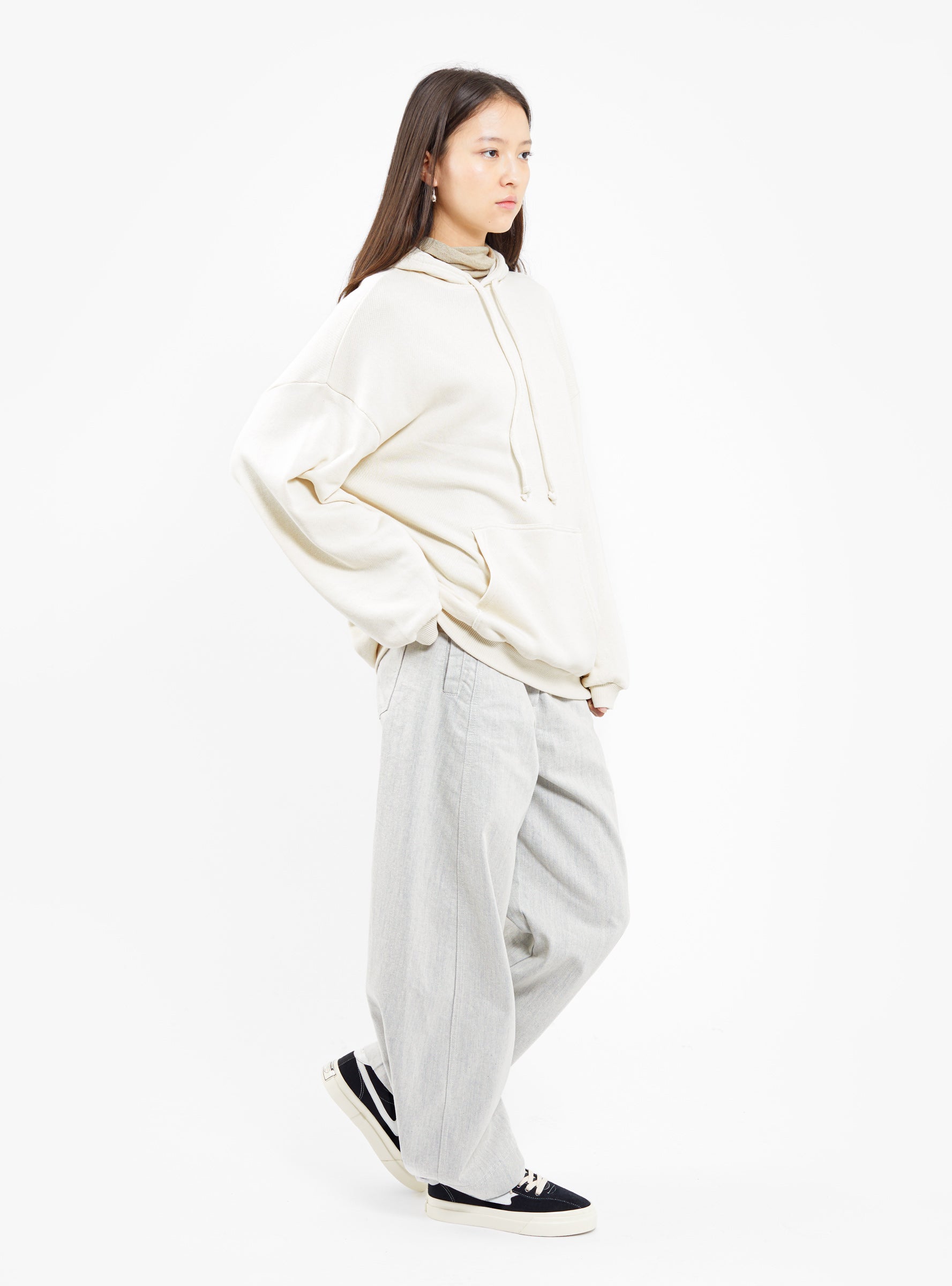  Baserange Rim Hoodie Undyed - Size: XS