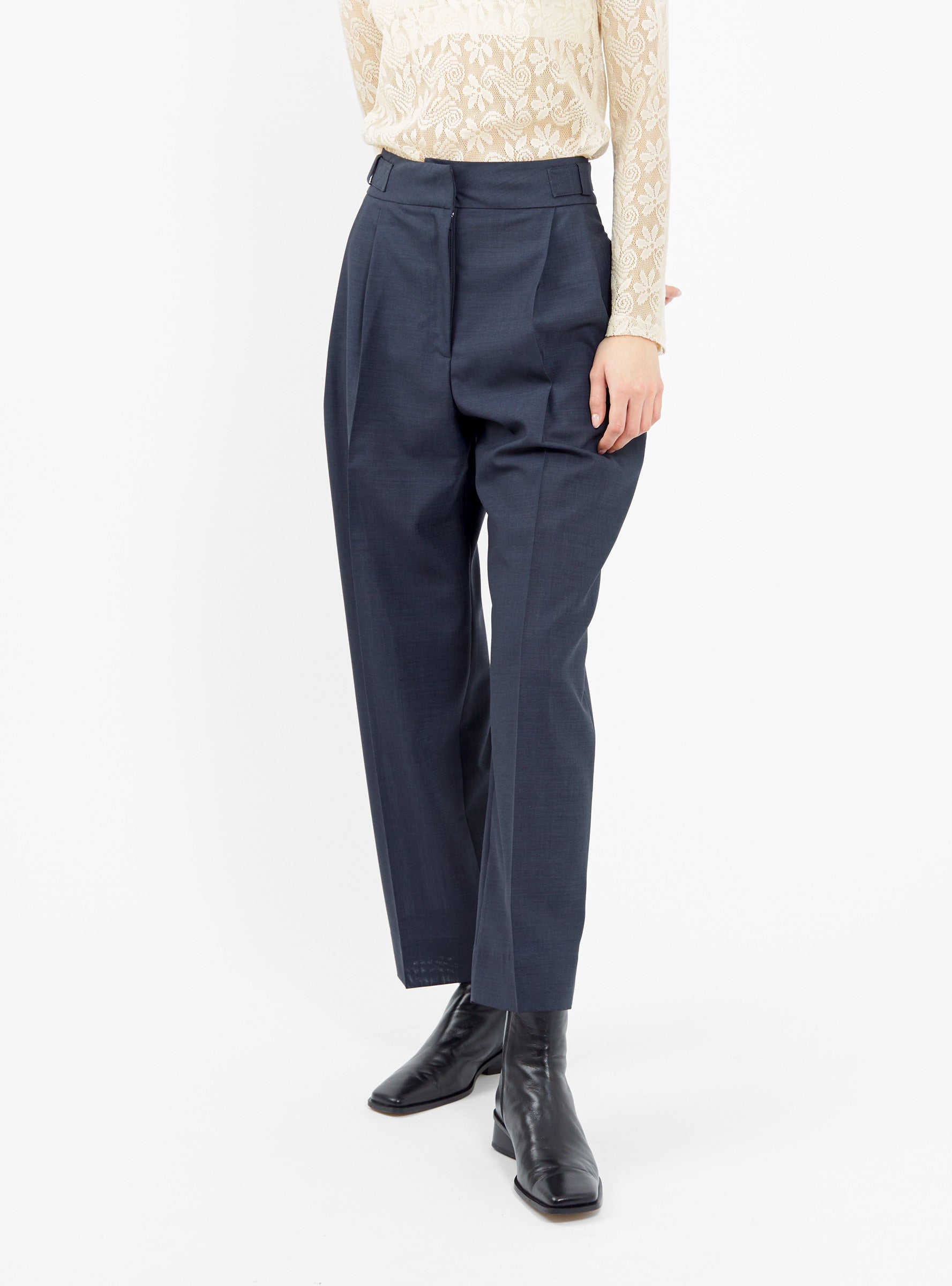  Rejina Pyo Eunah Trousers Slate Blue