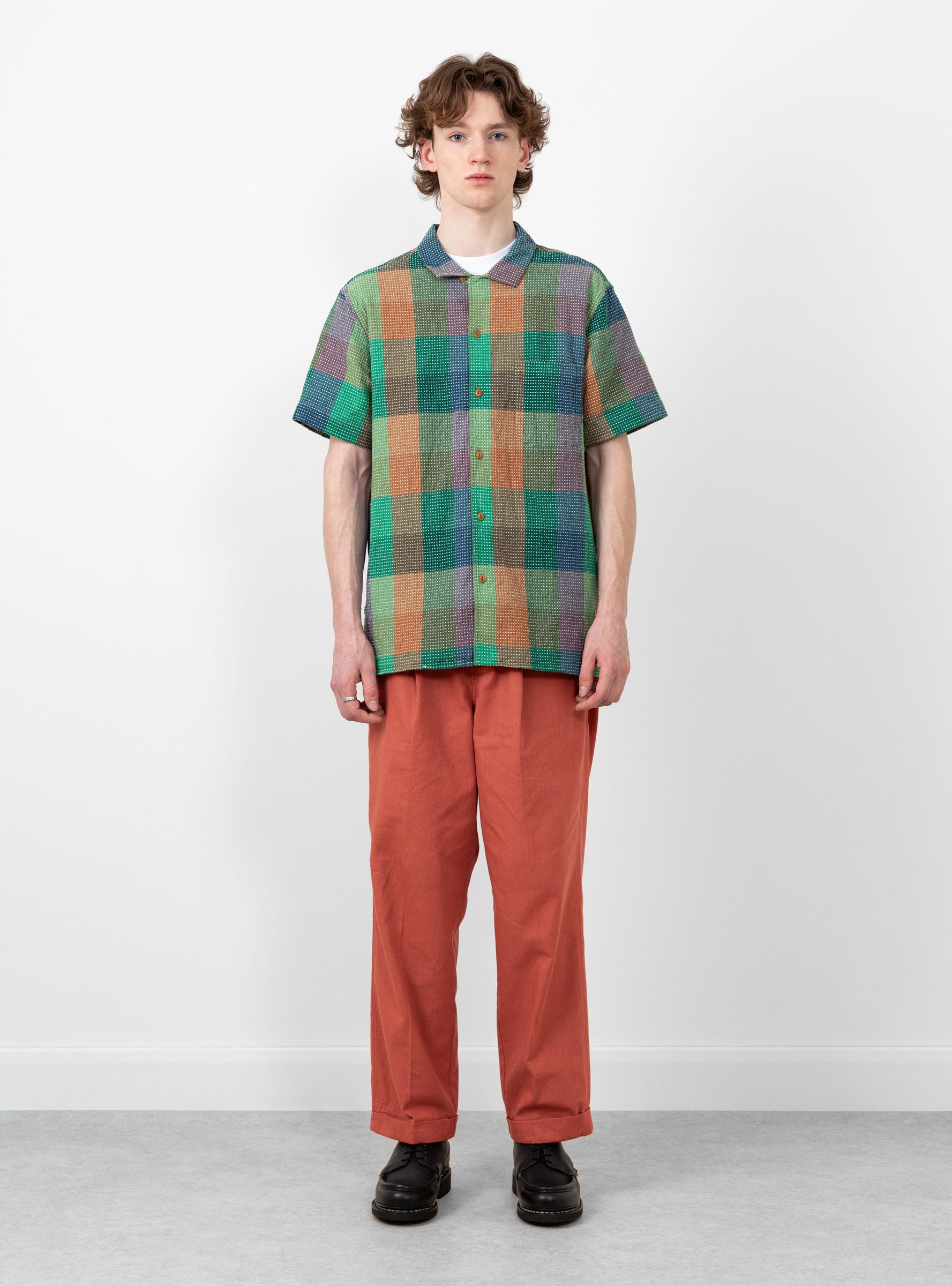 Ymc YMC Malick Shirt Multi - Size: Small