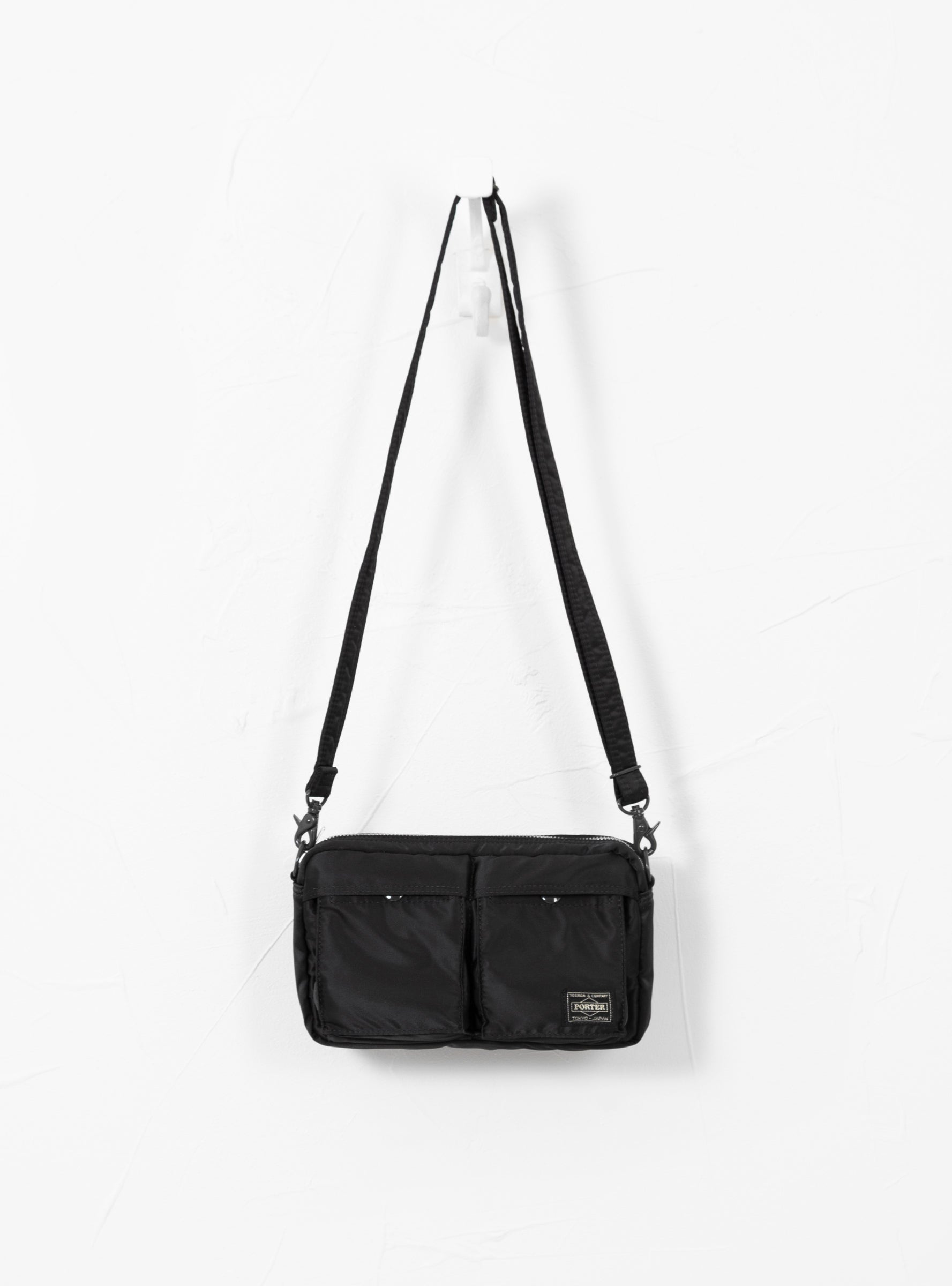  Porter Yoshida & Co. TANKER Clip Shoulder Bag Black