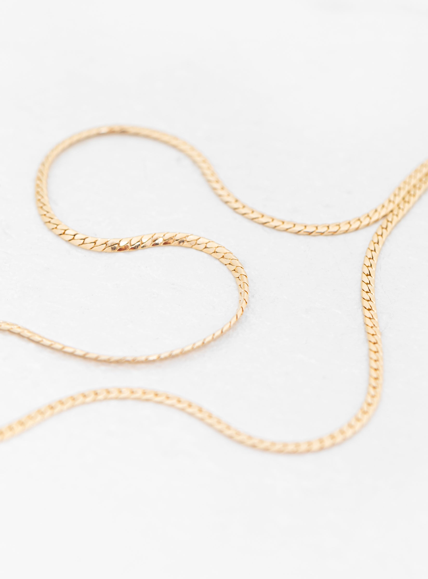  Laura Lombardi Mini 14k Gold-Plated Omega Chain Necklace