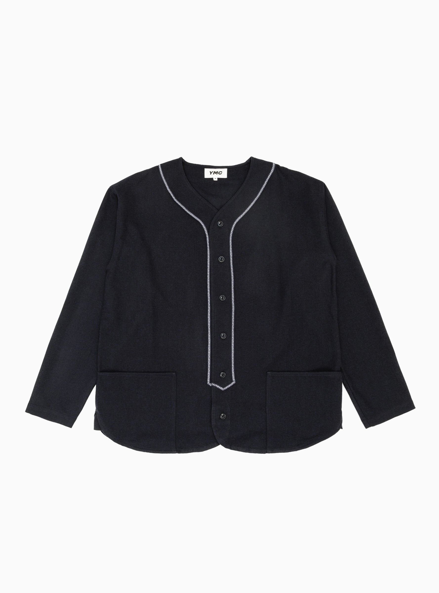  YMC Baseball Shirt Navy