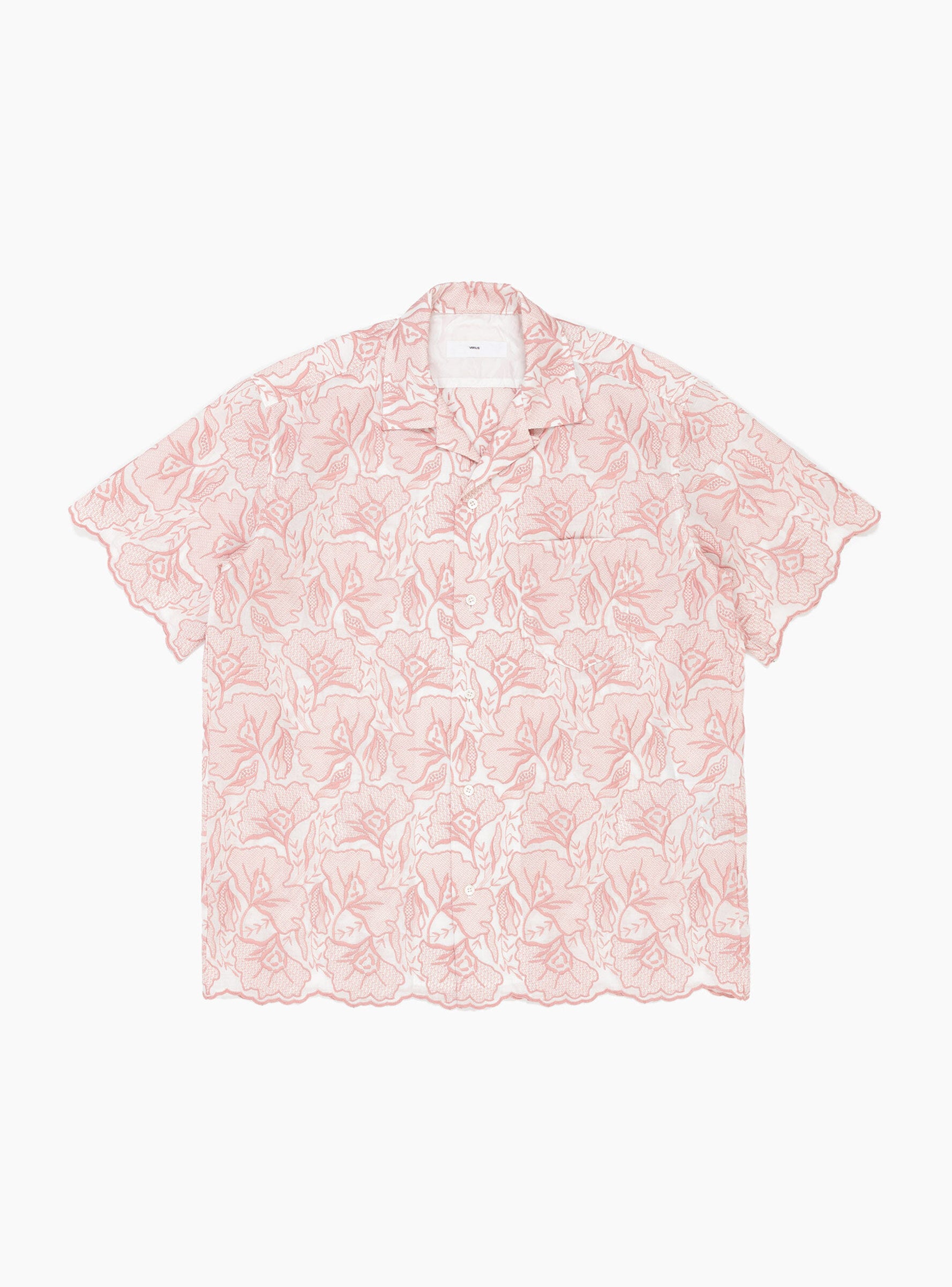  TOGA VIRILIS Lace Shirt Pink