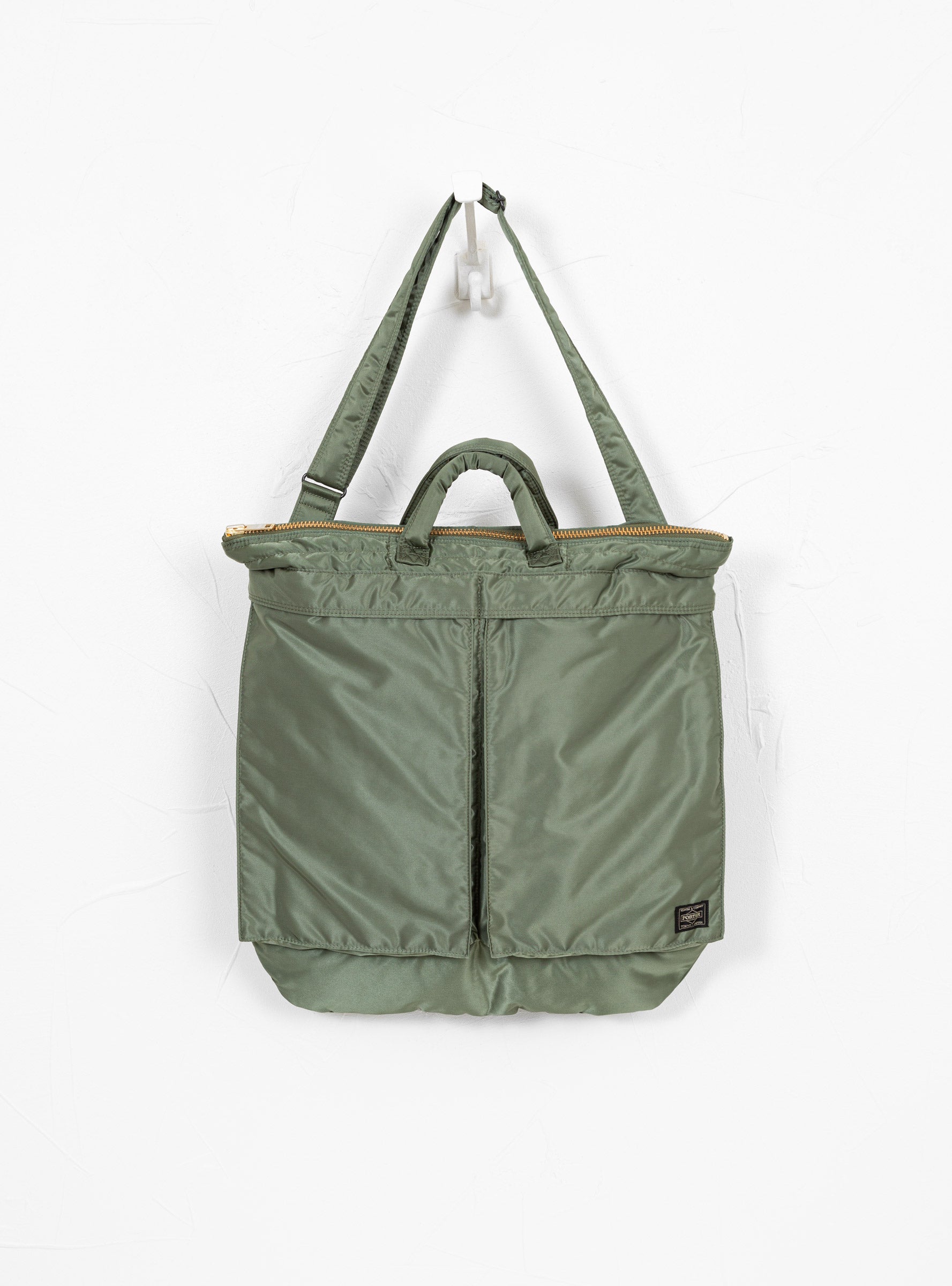  Porter Yoshida & Co. TANKER 2Way Helmet Bag Sage Green