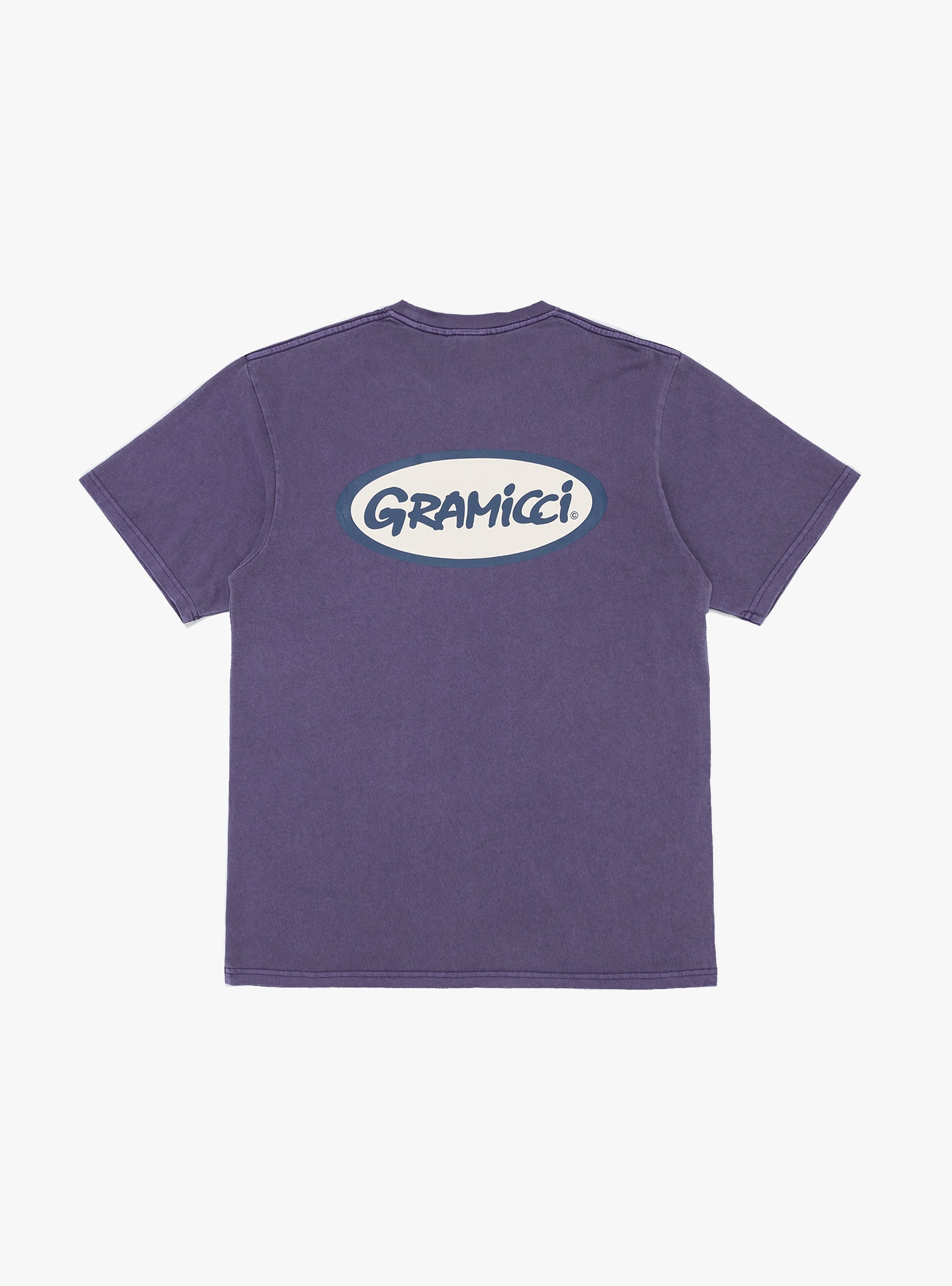 Gramicci Gramicci Oval T-shirt Purple Pigment - Size: Large