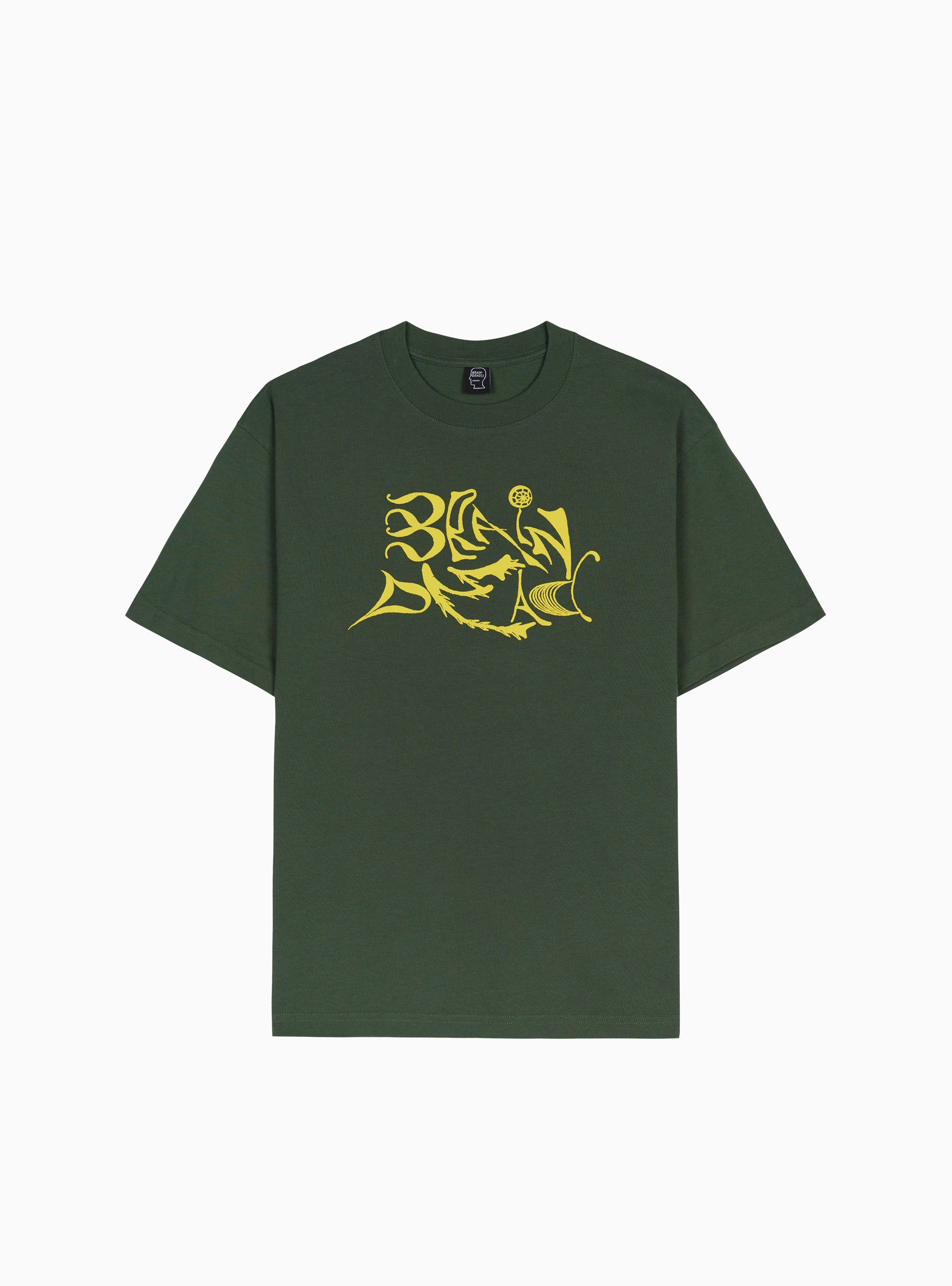 Brain Dead Brain Dead New Age T-shirt Green - Size: Small