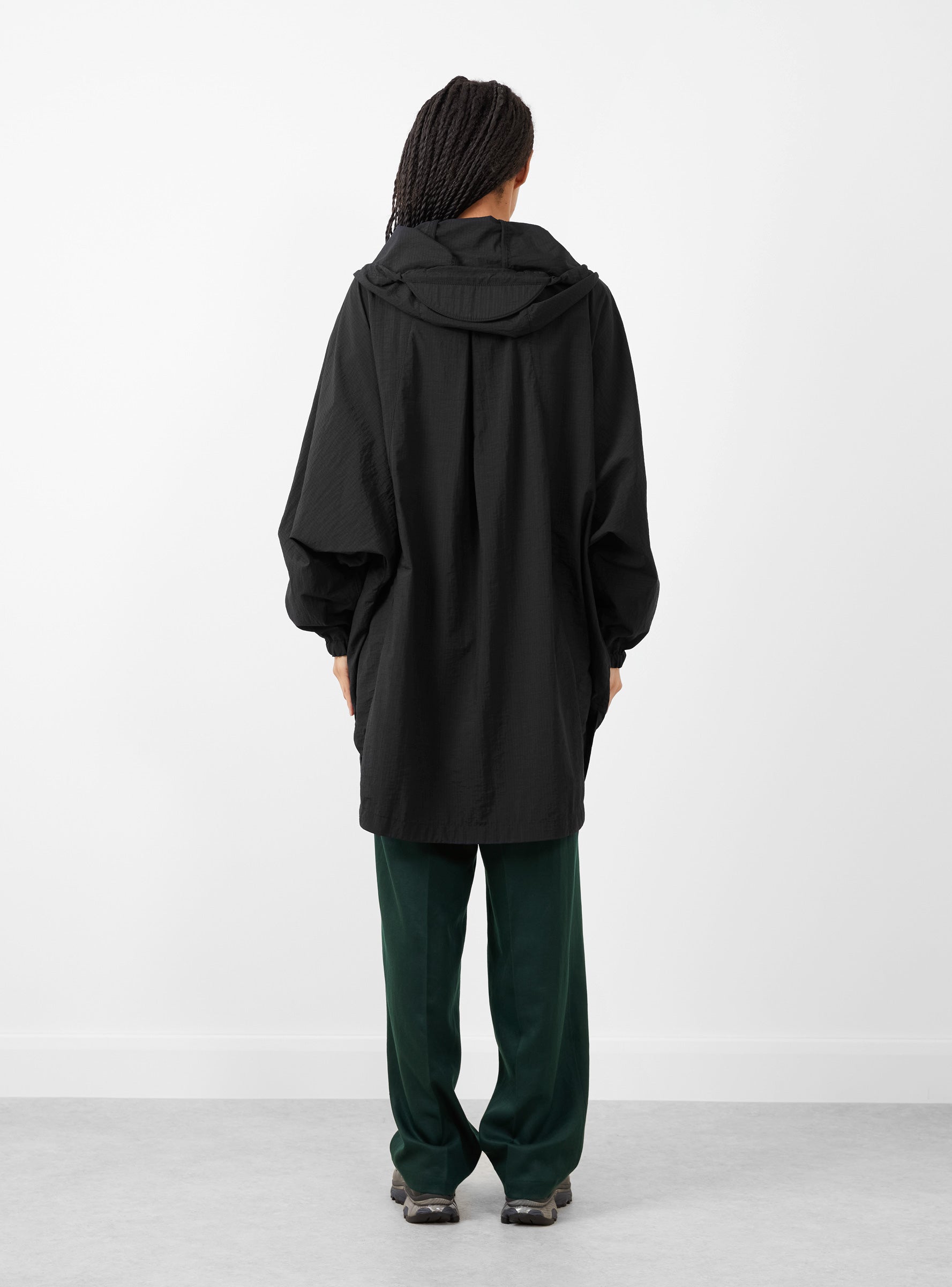 Ymc YMC Pala Poncho Black - Size: XS/S