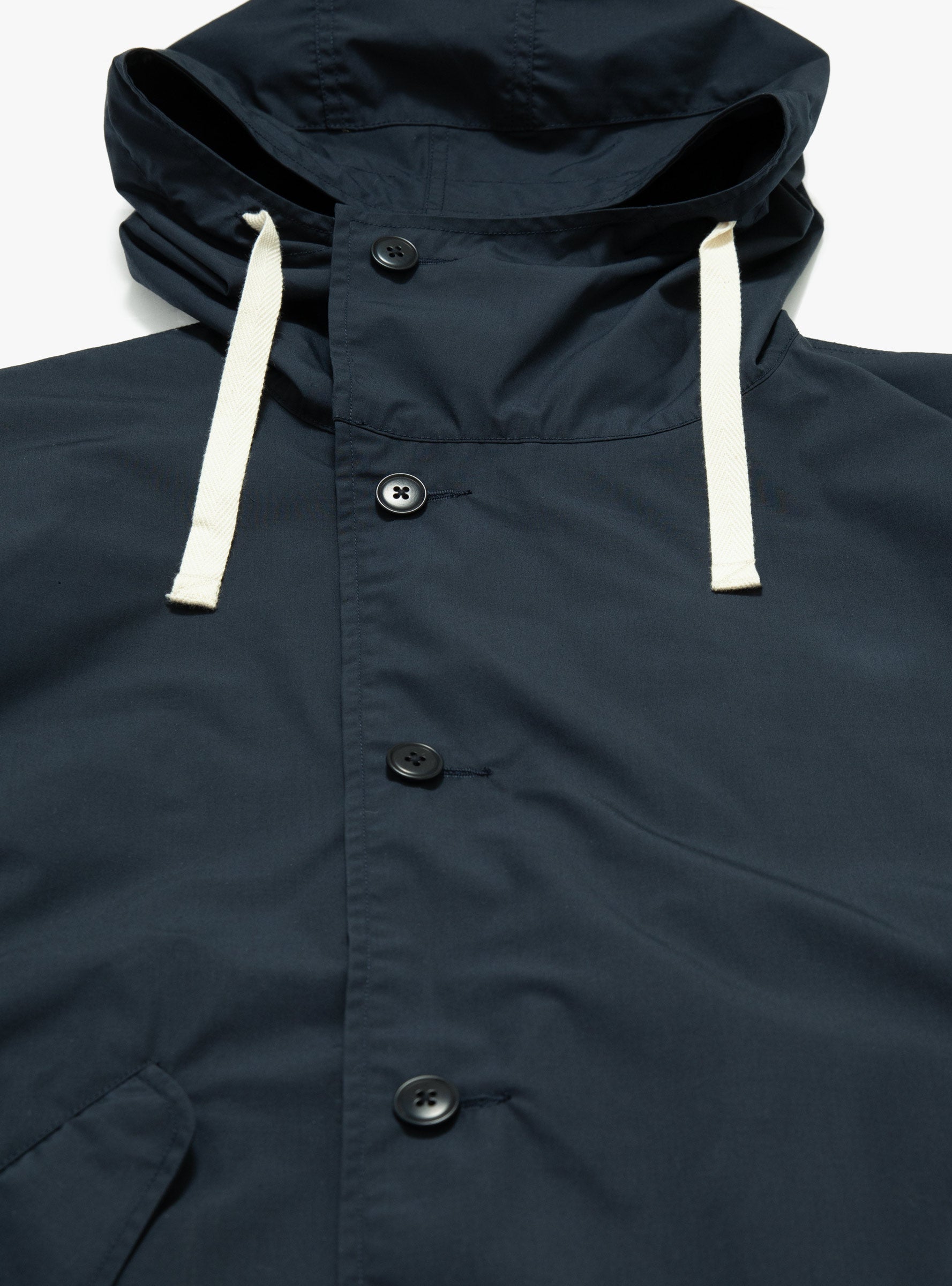  nanamica Hooded Jacket Navy - Size: Medium