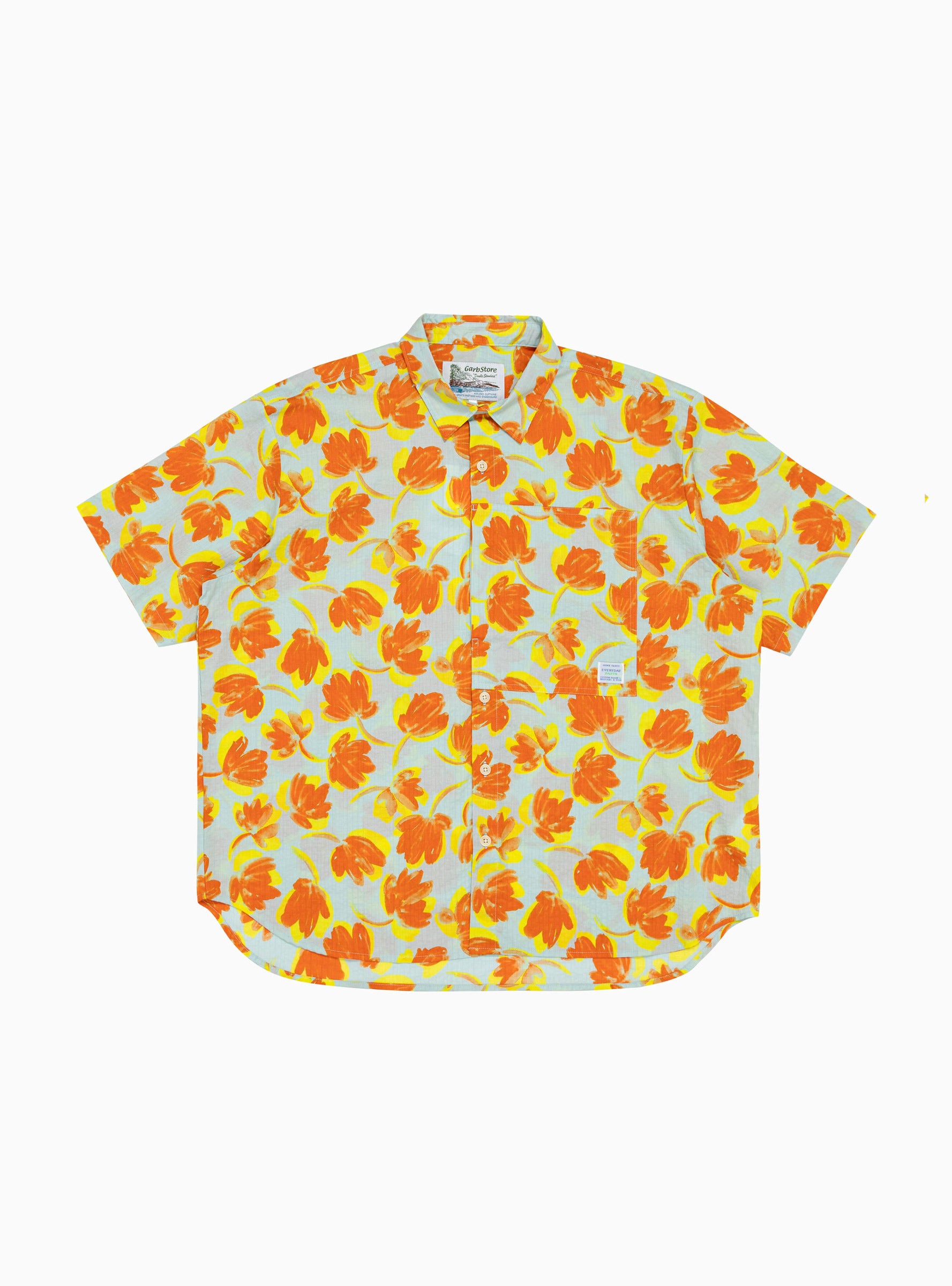  Home Party Home Party Short Sleeve Shirt Orange