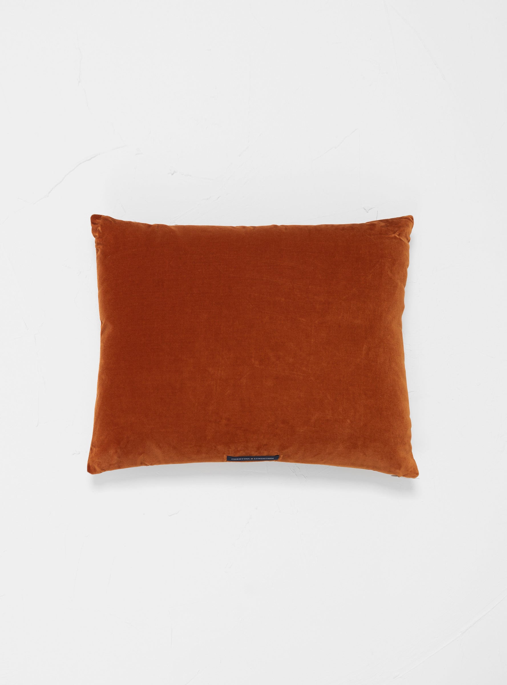  Christina Lundsteen Lucy Cushion Plaster & Burnt Orange