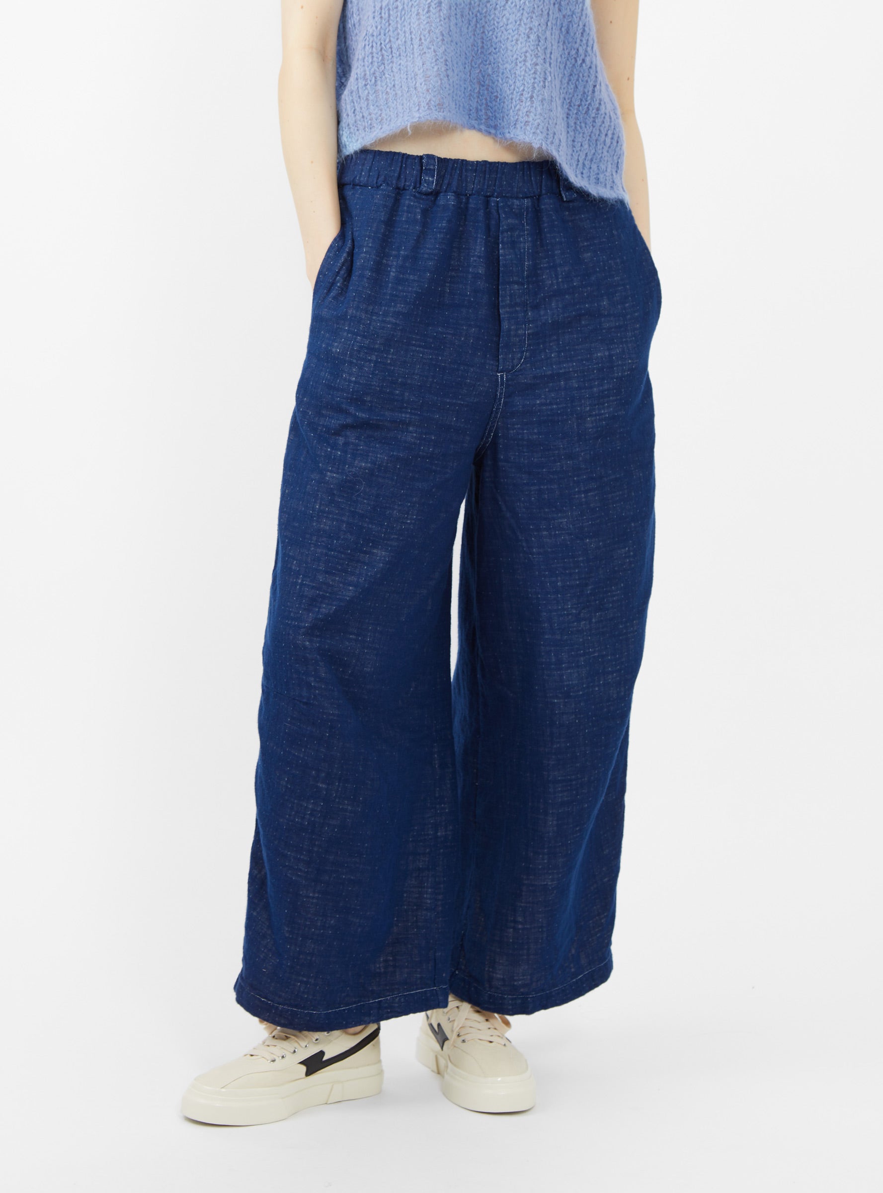  Atelier Delphine Mikia Trousers Blue