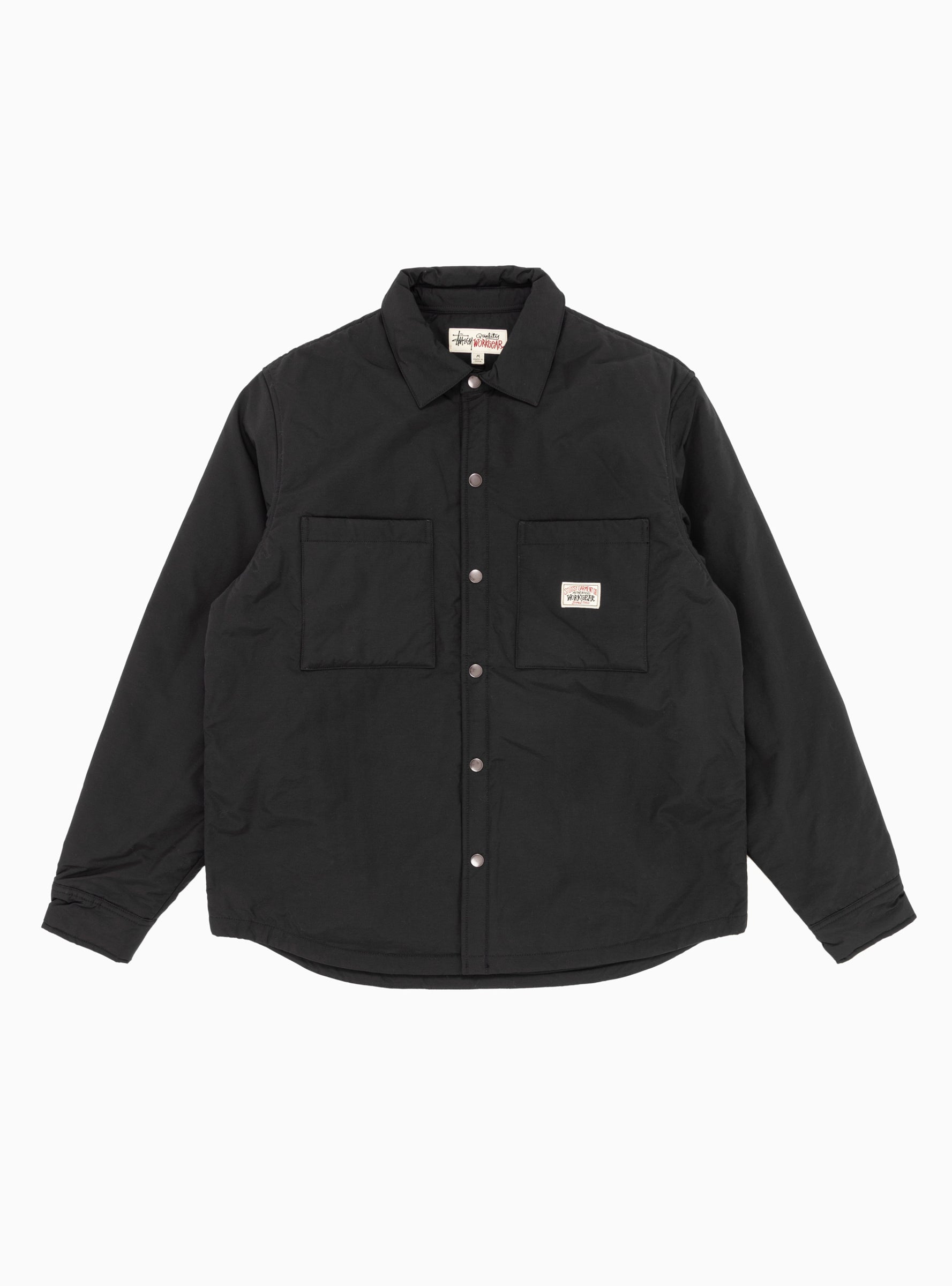  Stüssy Padded Tech Over Shirt Black