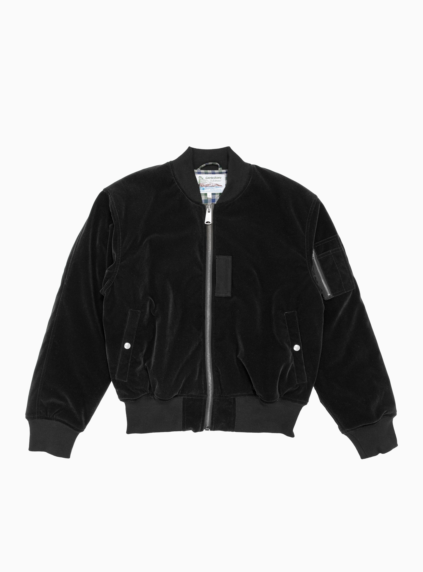  Garbstore Flight Jacket Black