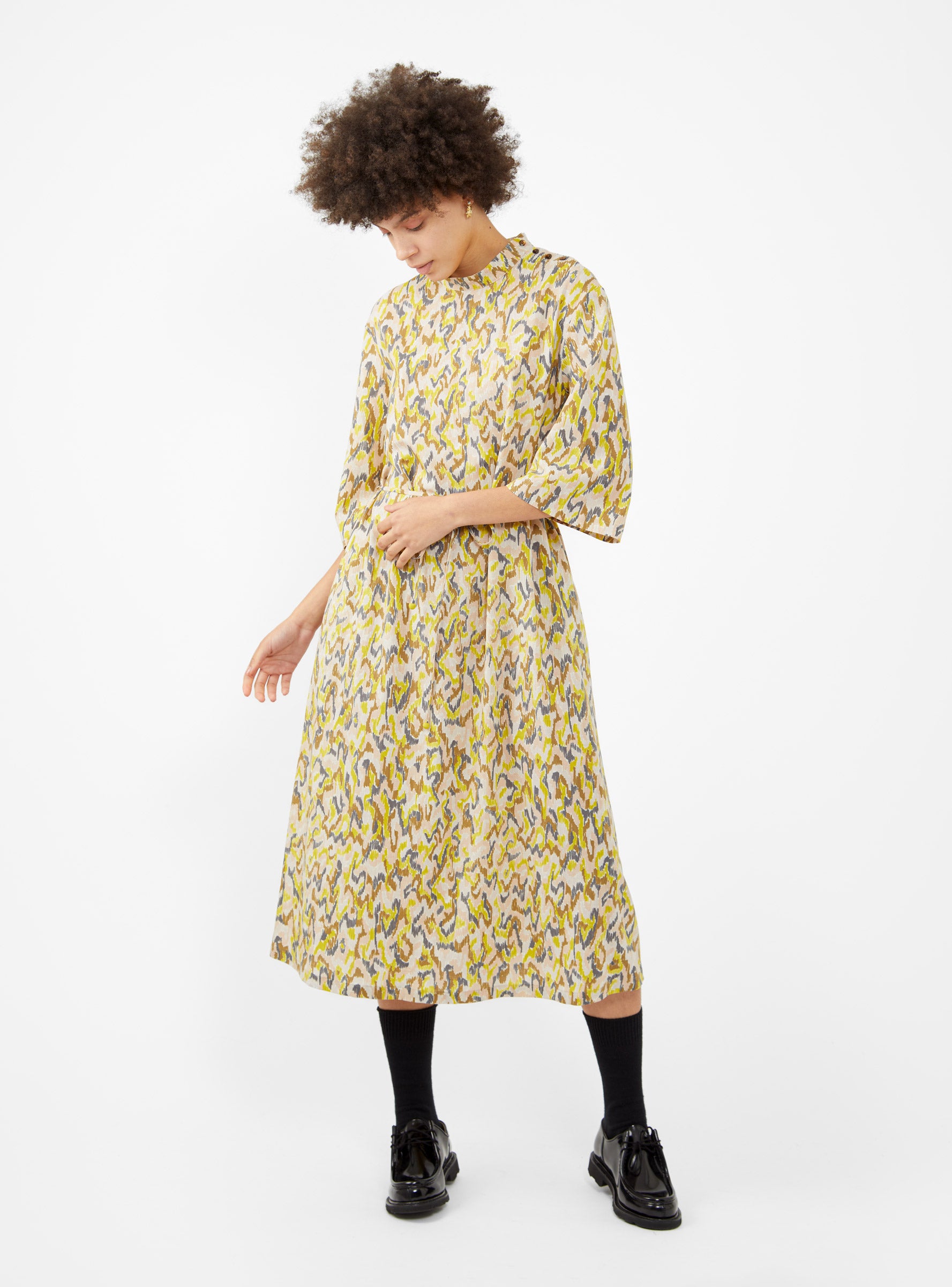  Minä Perhonen Light Dance Dress Yellow