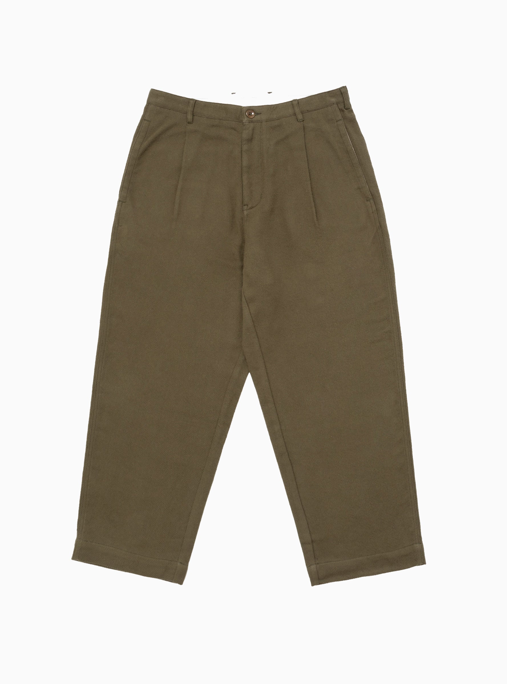  Garbstore Duster Pleated Pant Olive