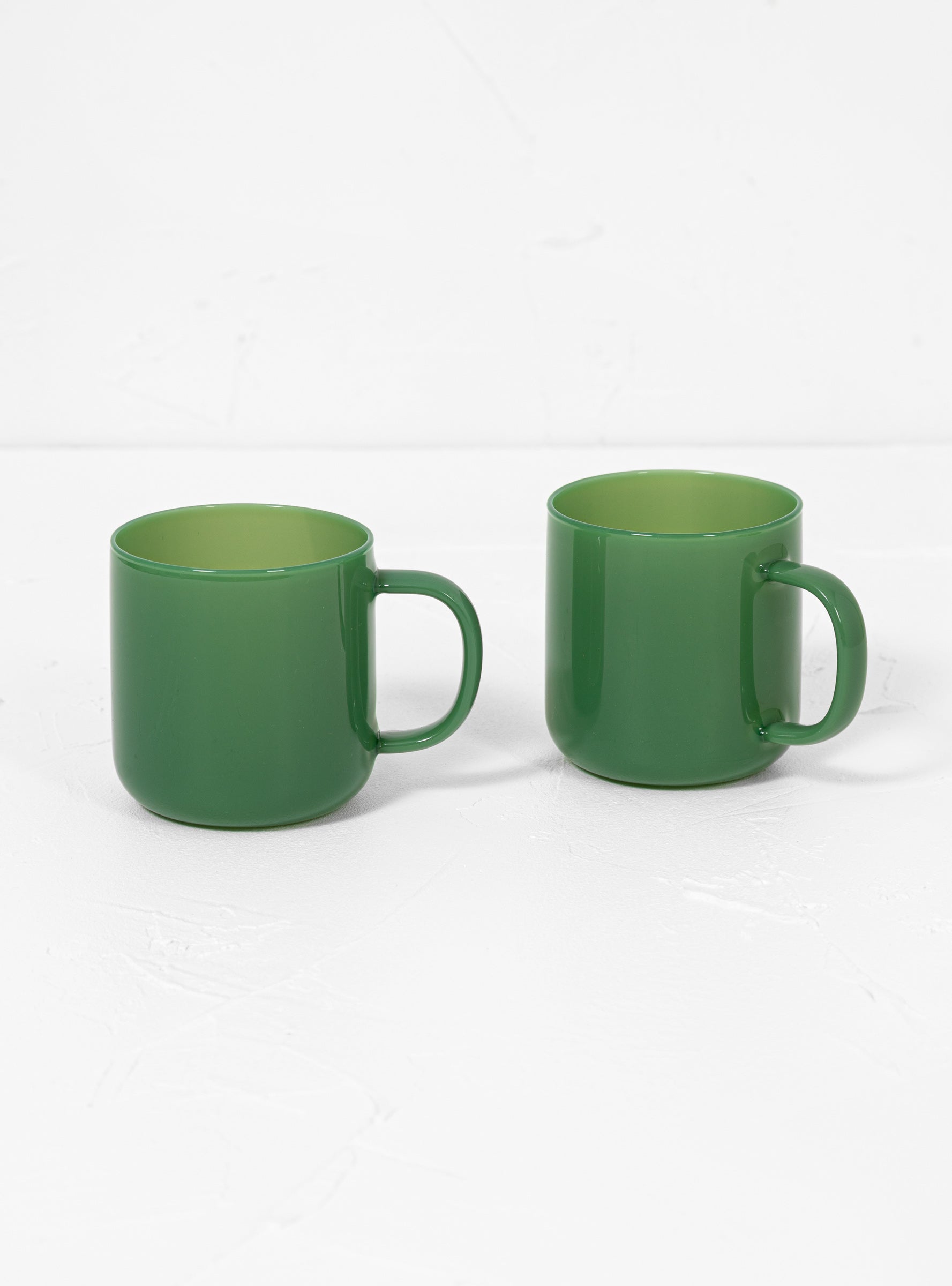  Hay Borosilicate Mug Set Jade Green