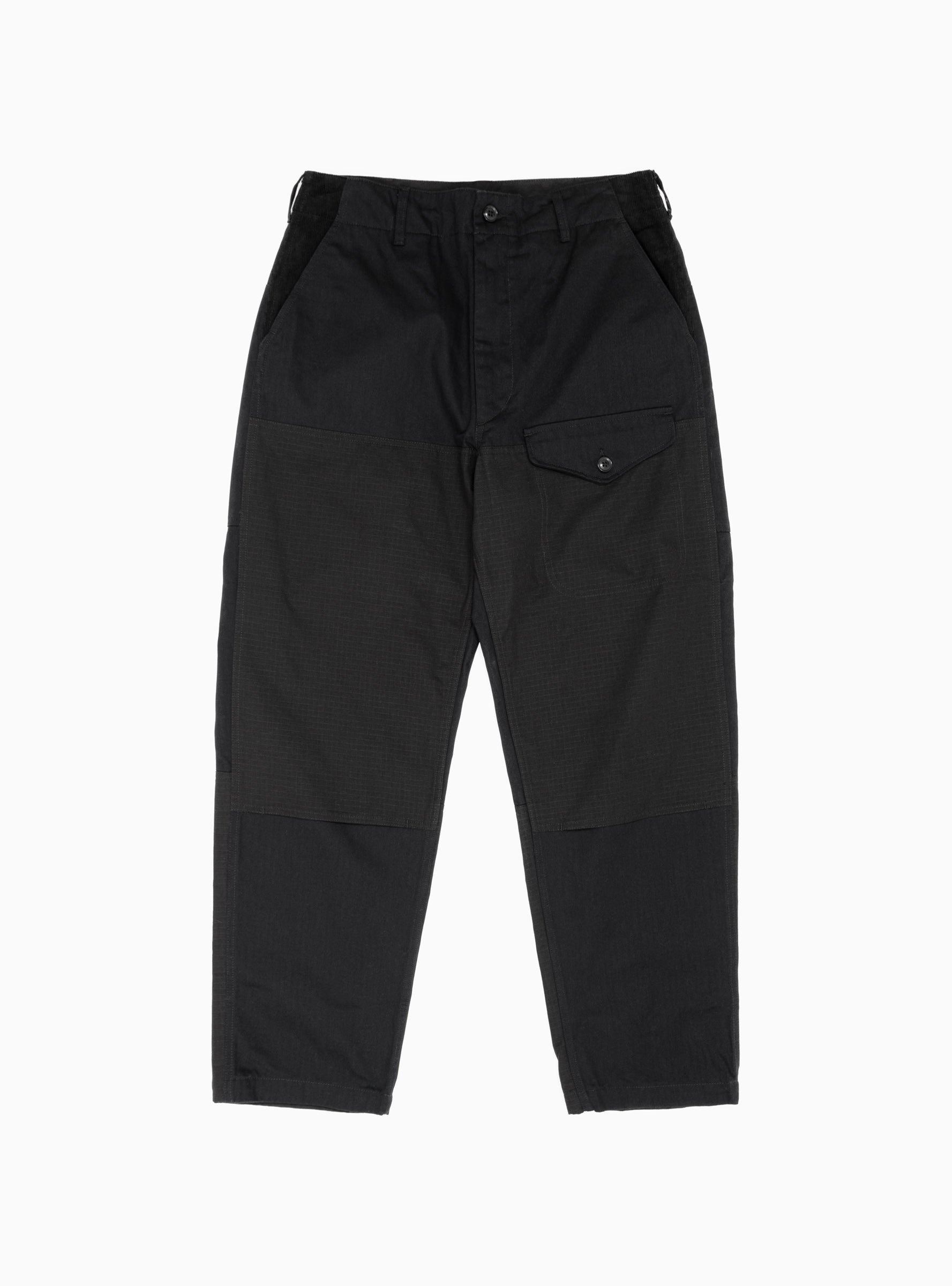  Engineered Garments Field Herringbone Twill Trousers Black