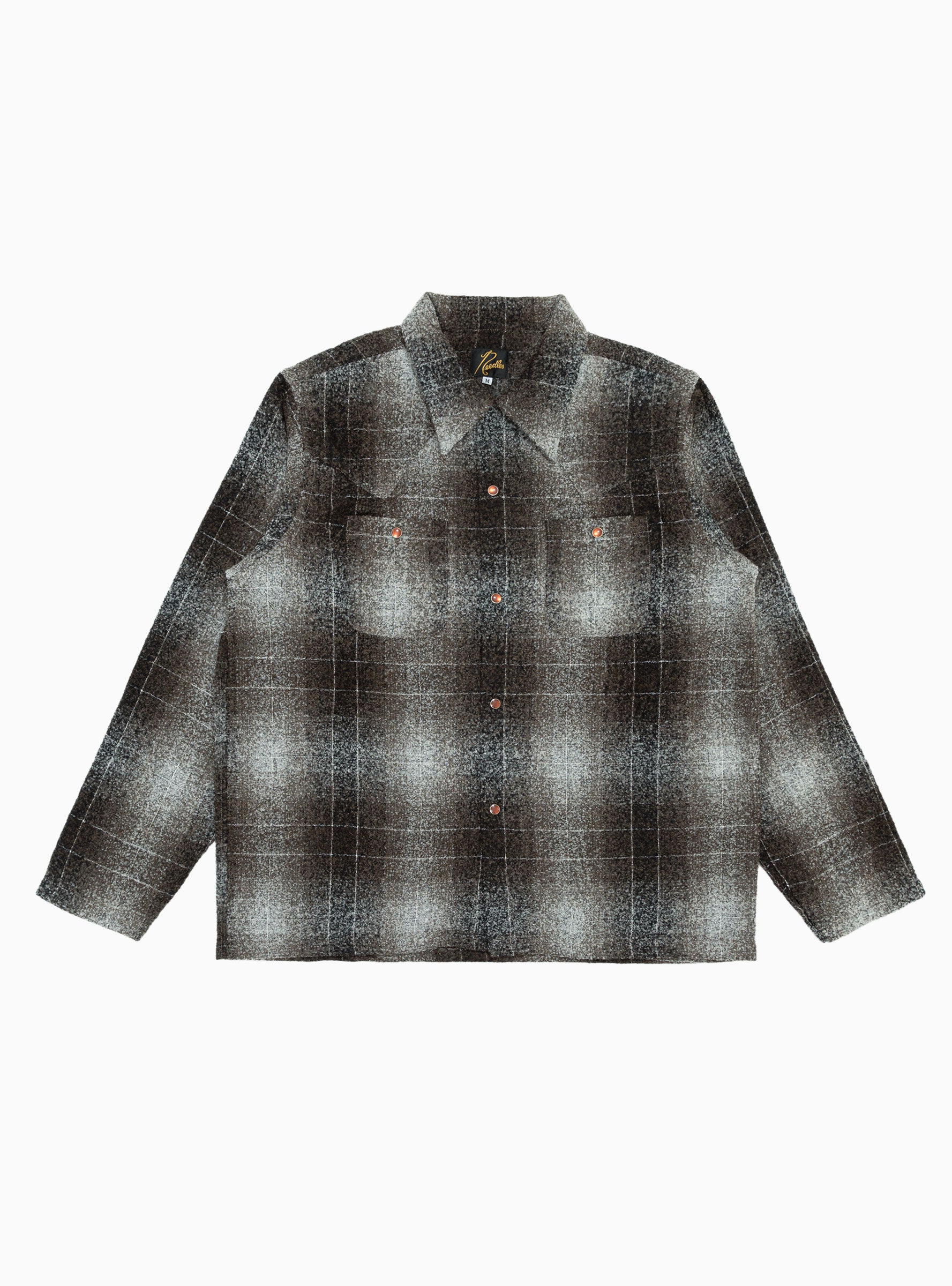  Needles Cowboy One-Up Shirt Brown Check