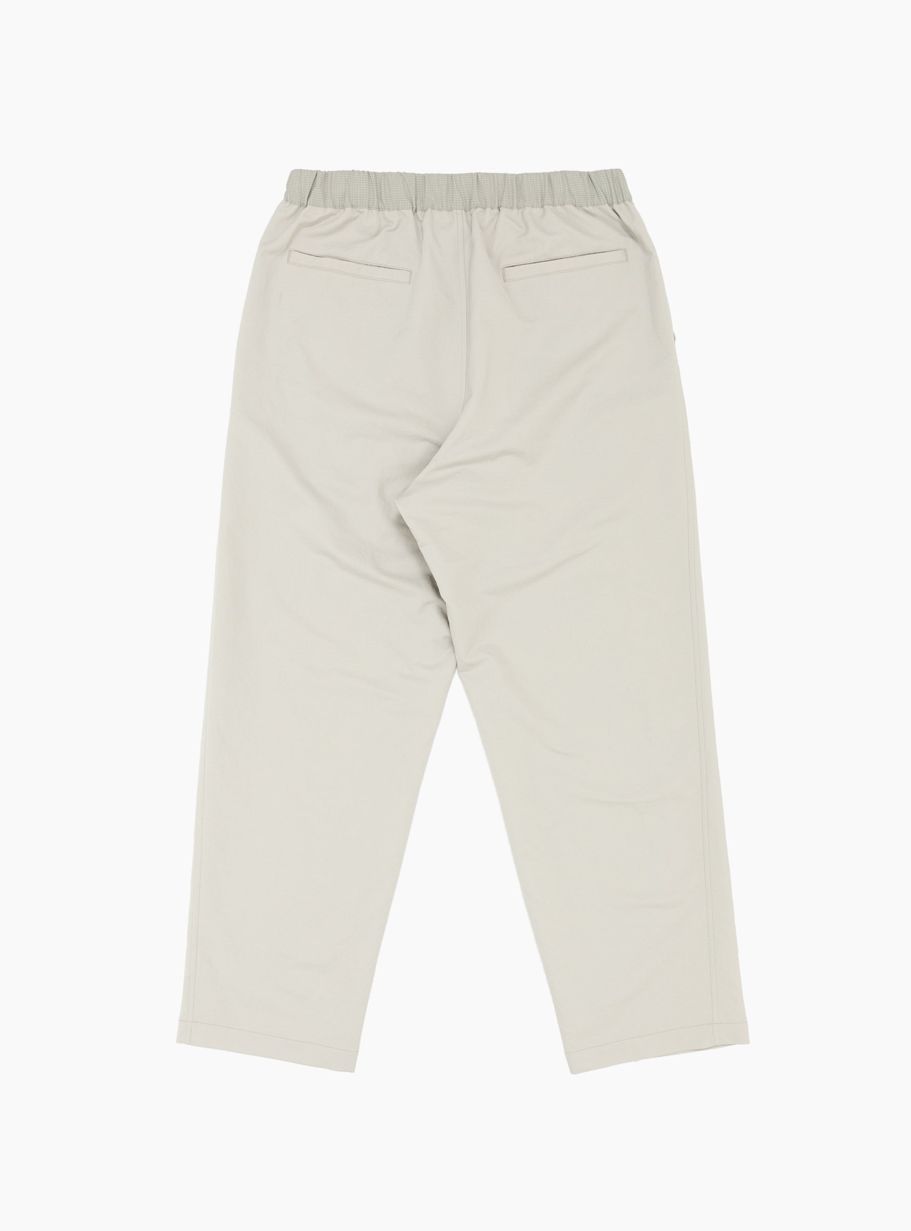  nanamica ALPHADRY Wide Easy Trousers Pale Grey - Size: W34