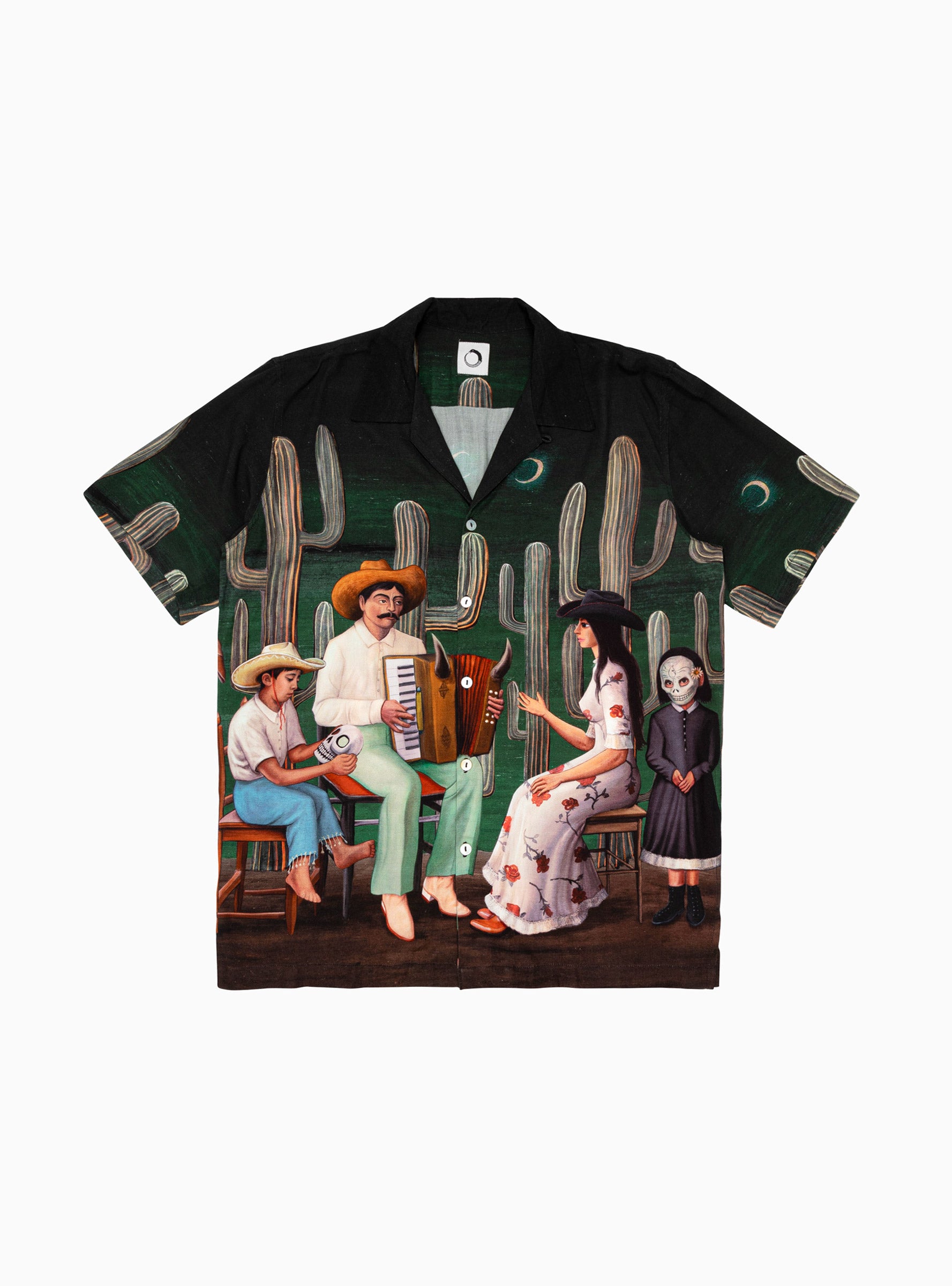  Endless Joy Acordeonero Shirt Bottle Green