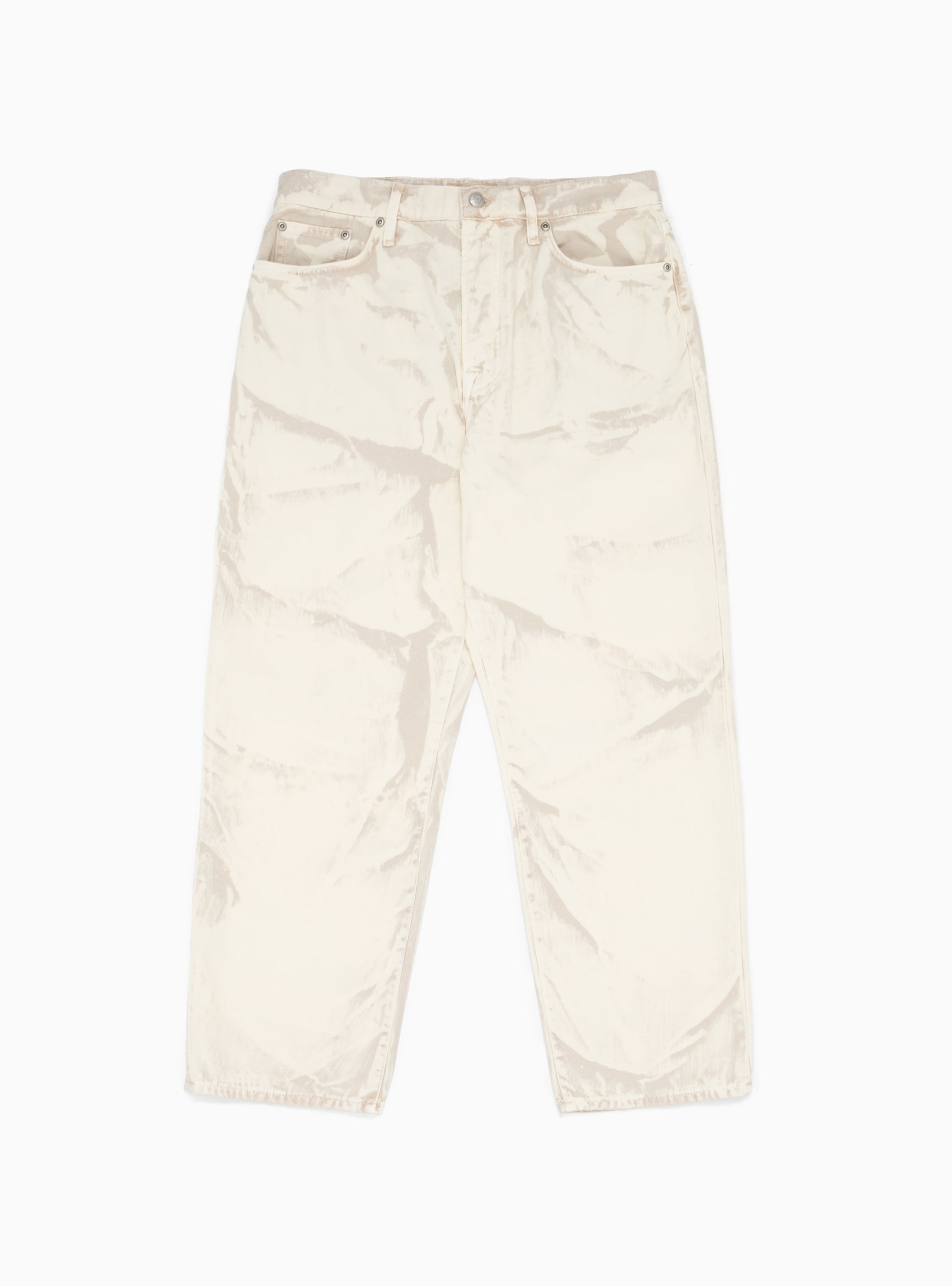  Stüssy Big Ol' Distressed Canvas Trousers Khaki