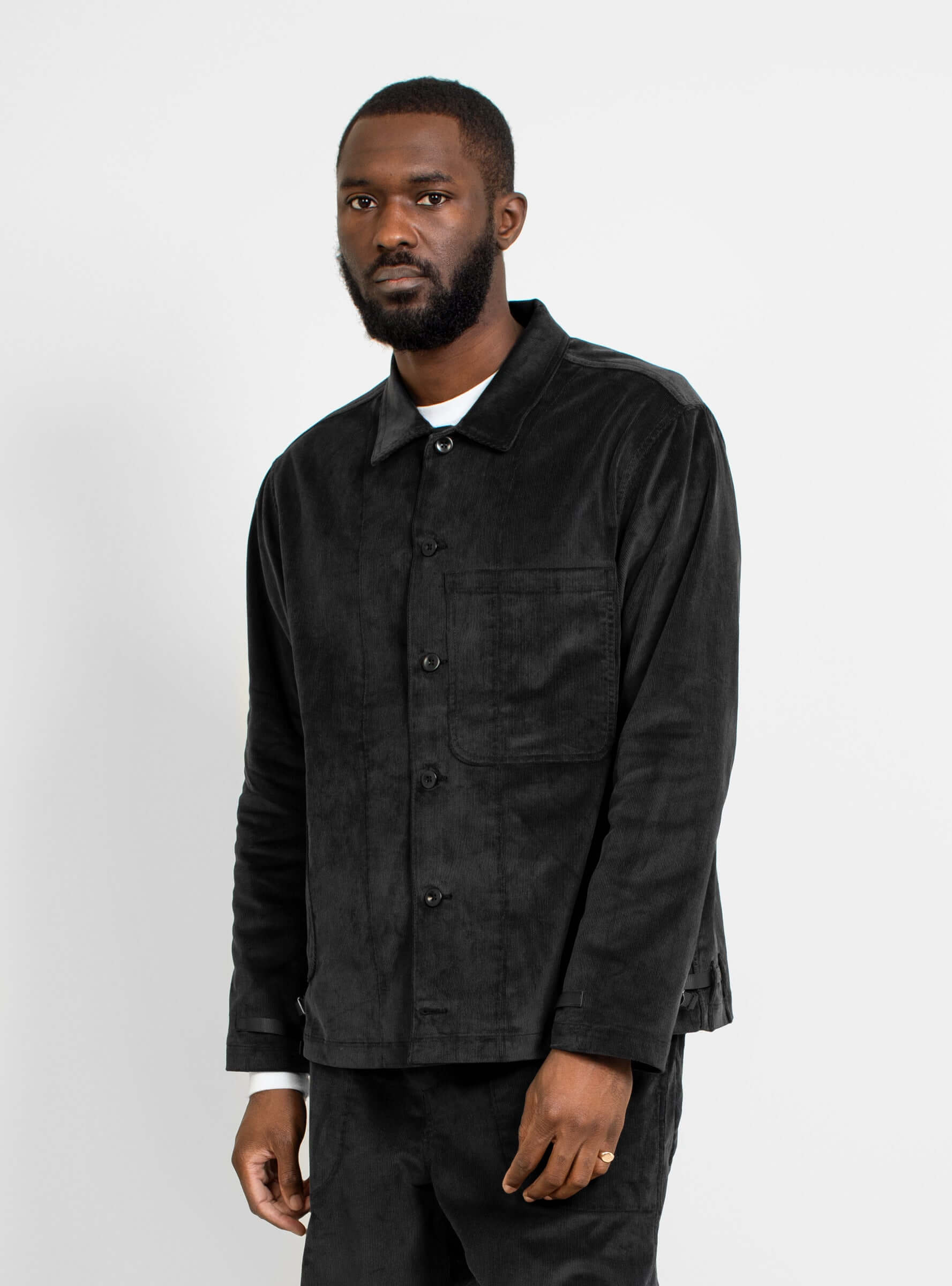  Garbstore Corduroy Storage Shirt Black