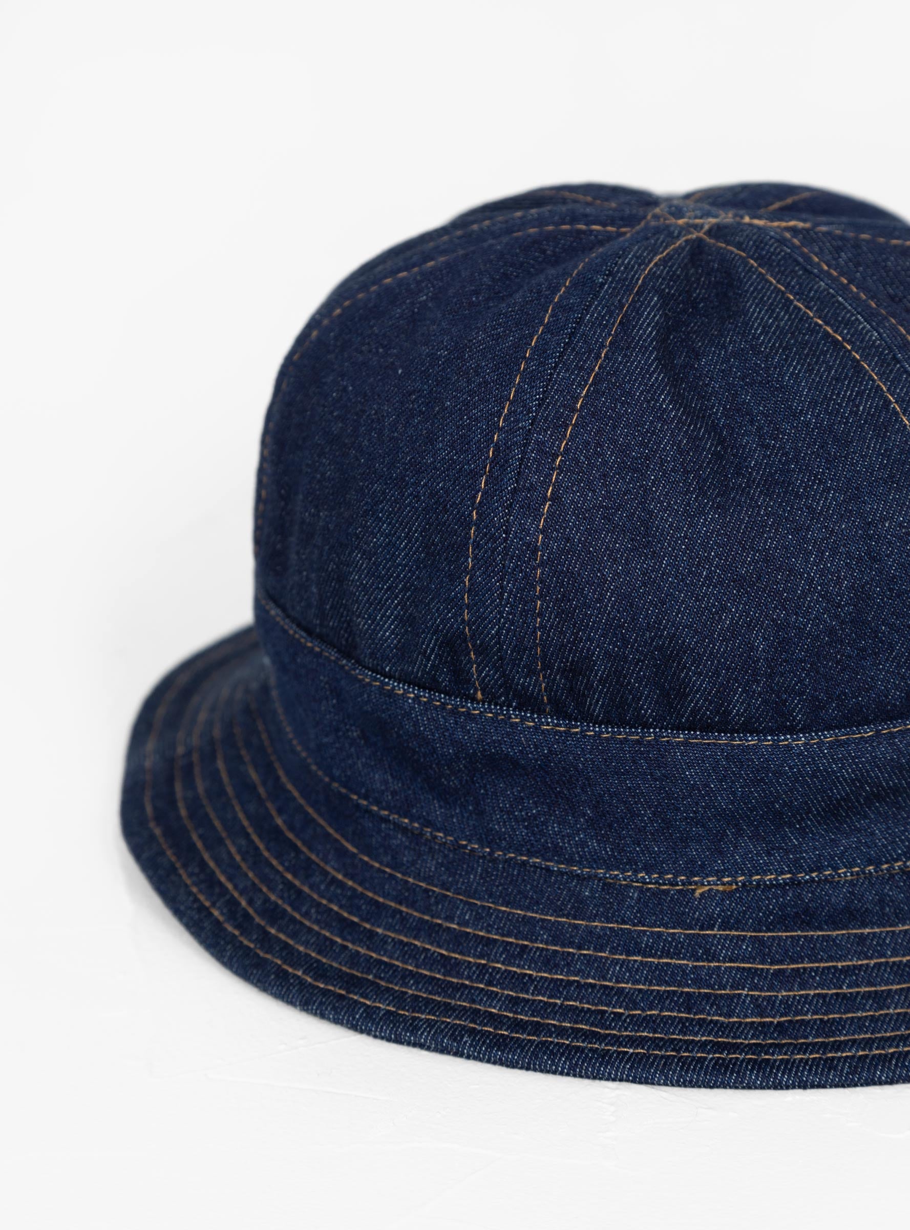  Paratodo Scoured Denim Bell Cap 2.0 Blue - Medium