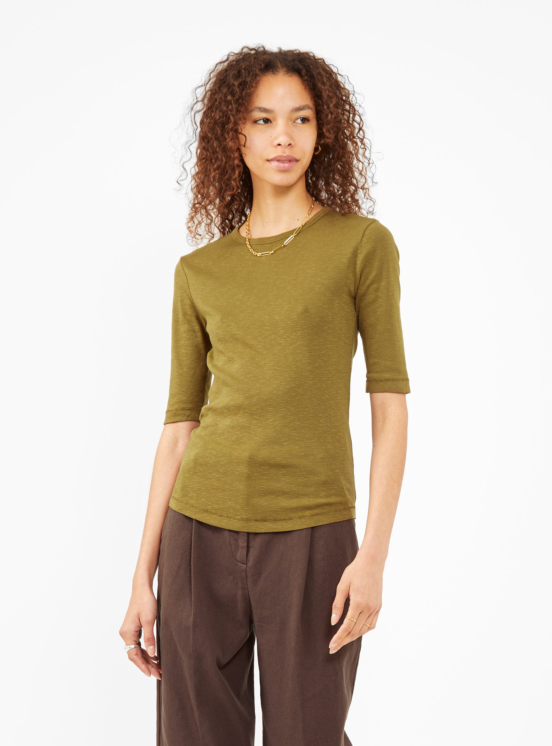  YMC Charlotte T-shirt Olive