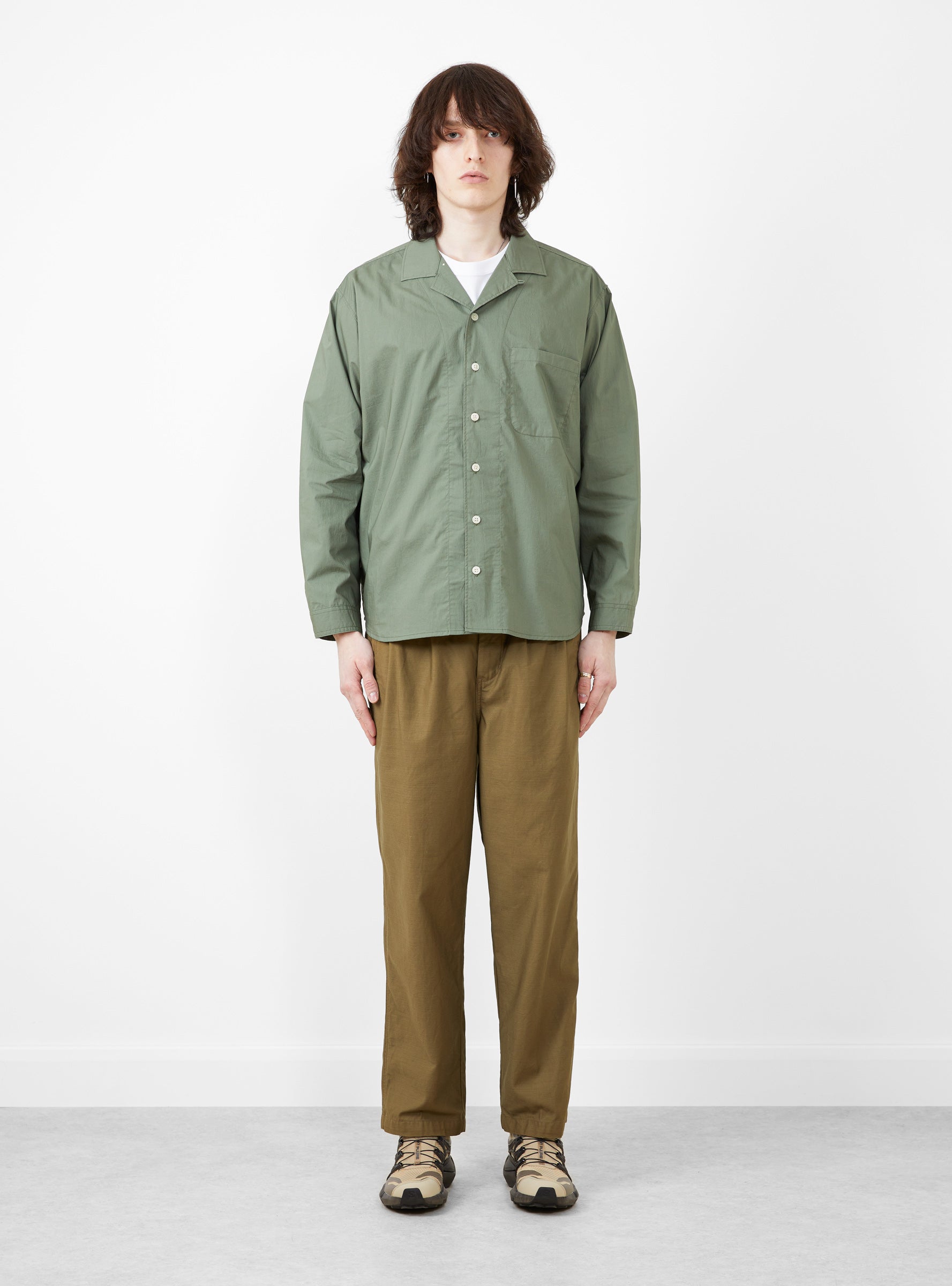  Garbstore Kabana Shirt Sage - Size: XL