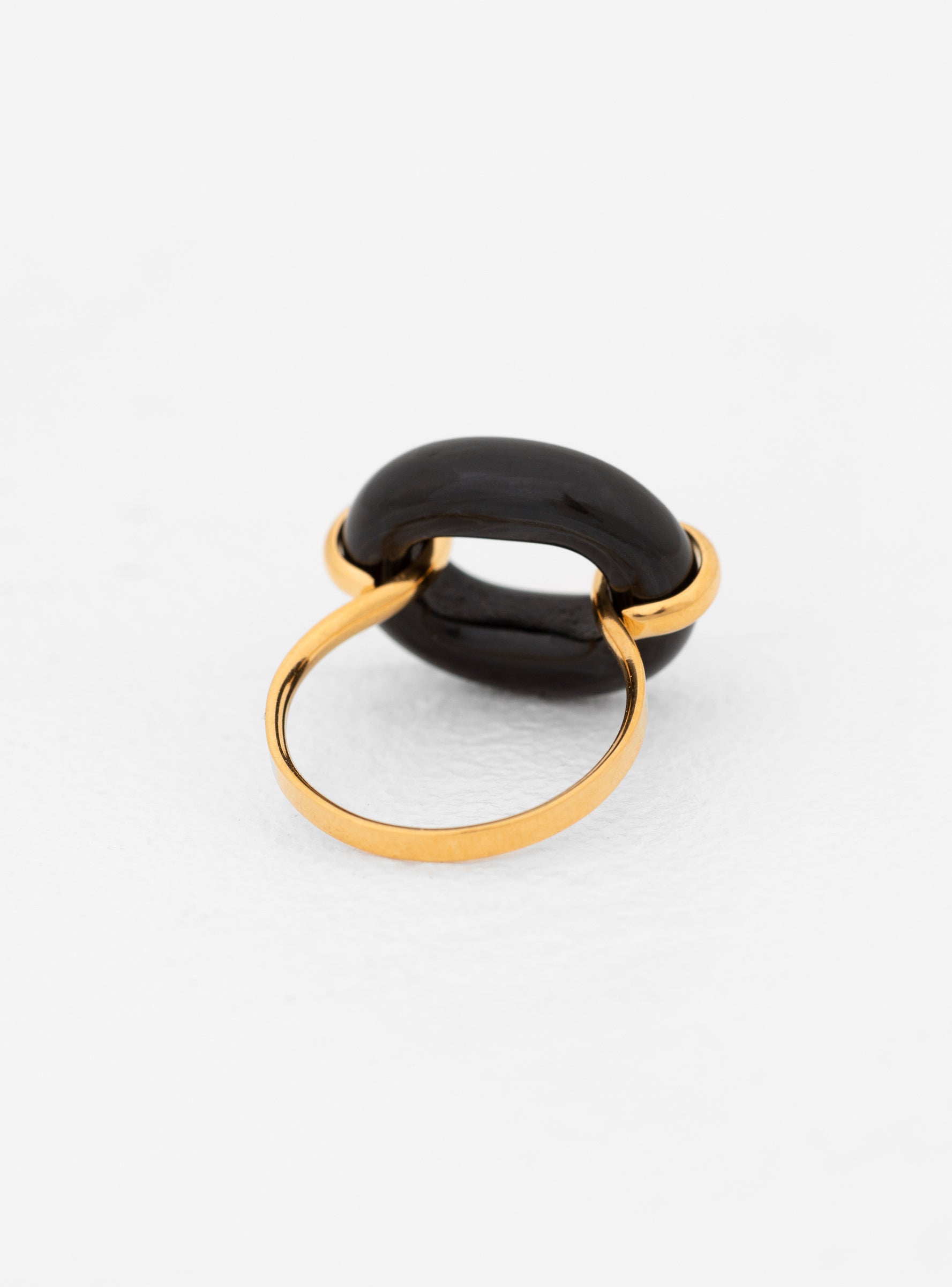  CLED In The Loop Ring Basalt Black - US 6