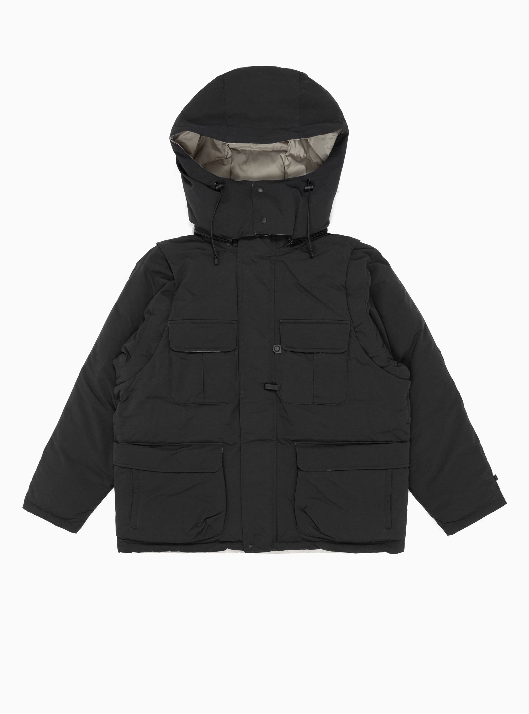  Daiwa Pier39 Tech Transform Mountain Down Parka Black