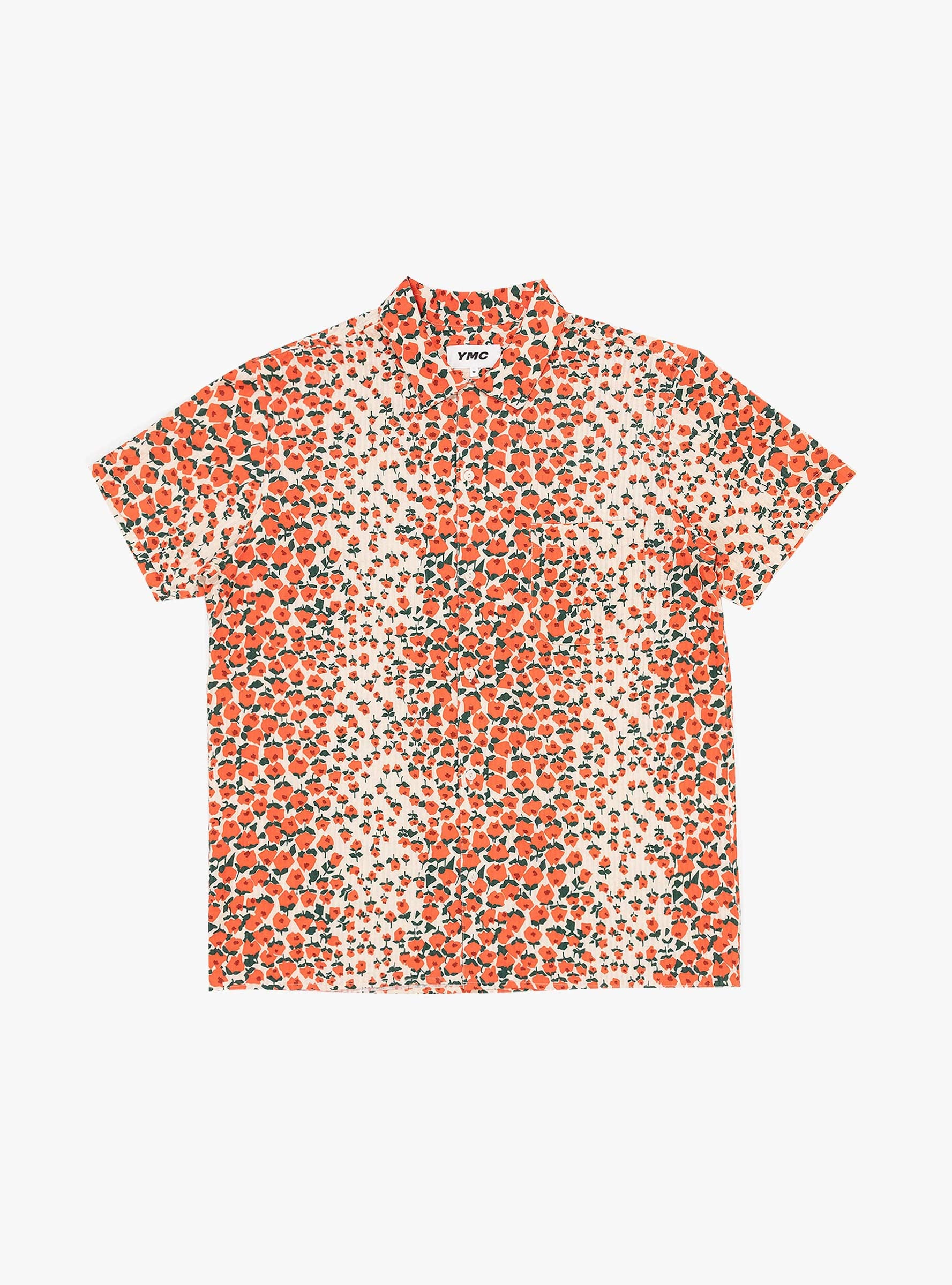 Ymc YMC Malick Shirt Floral - Size: Small