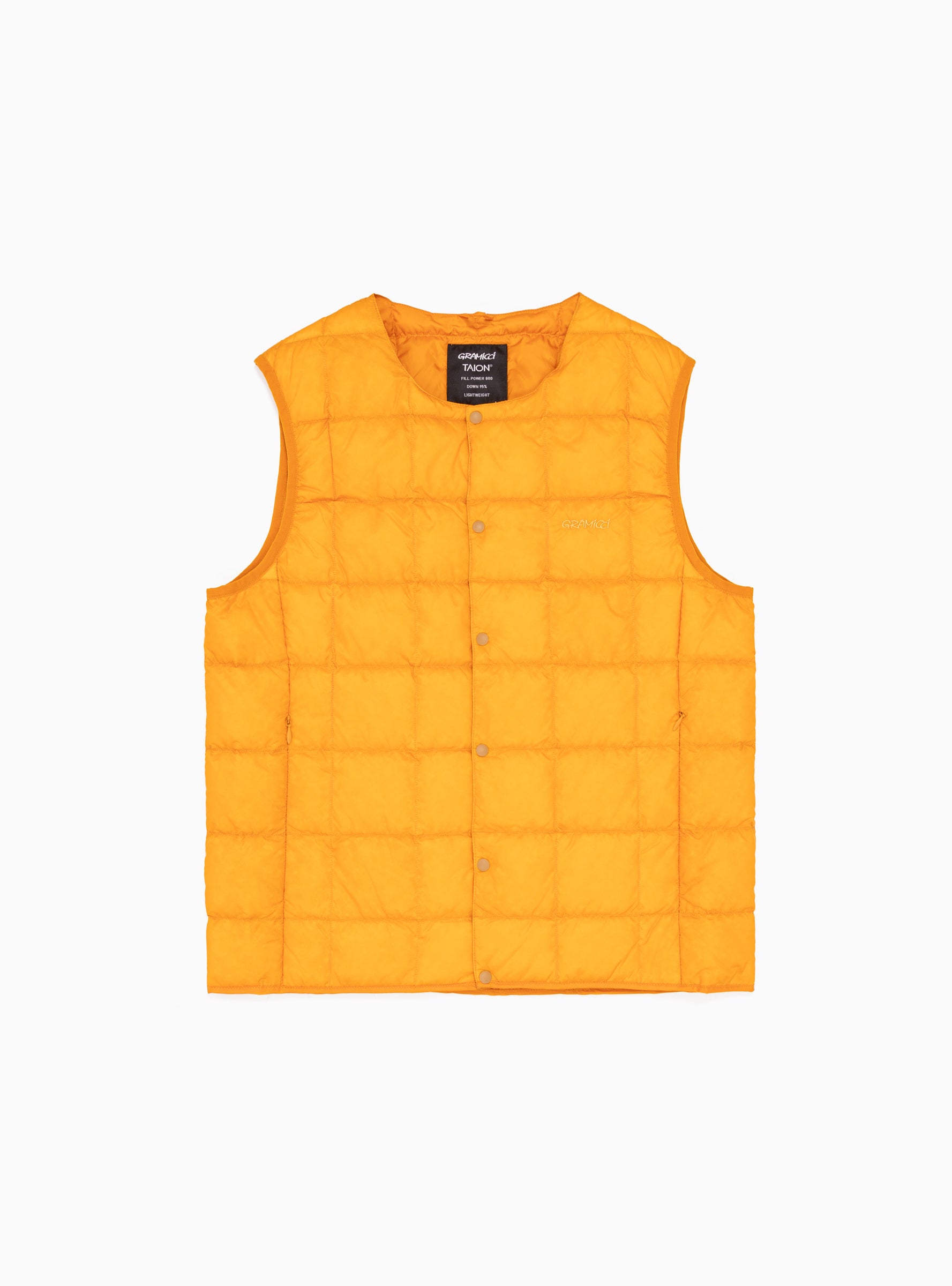  Gramicci x Taion Inner Down Vest Gold