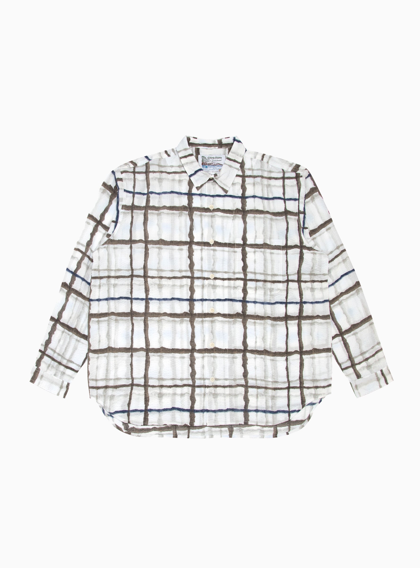  Garbstore Grande V2 Shirt White Check