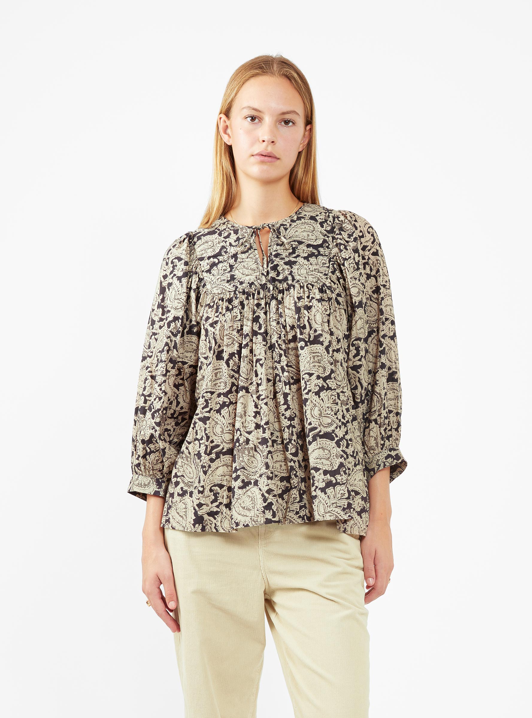  SKALL STUDIO Mina Blouse - Marlow Print