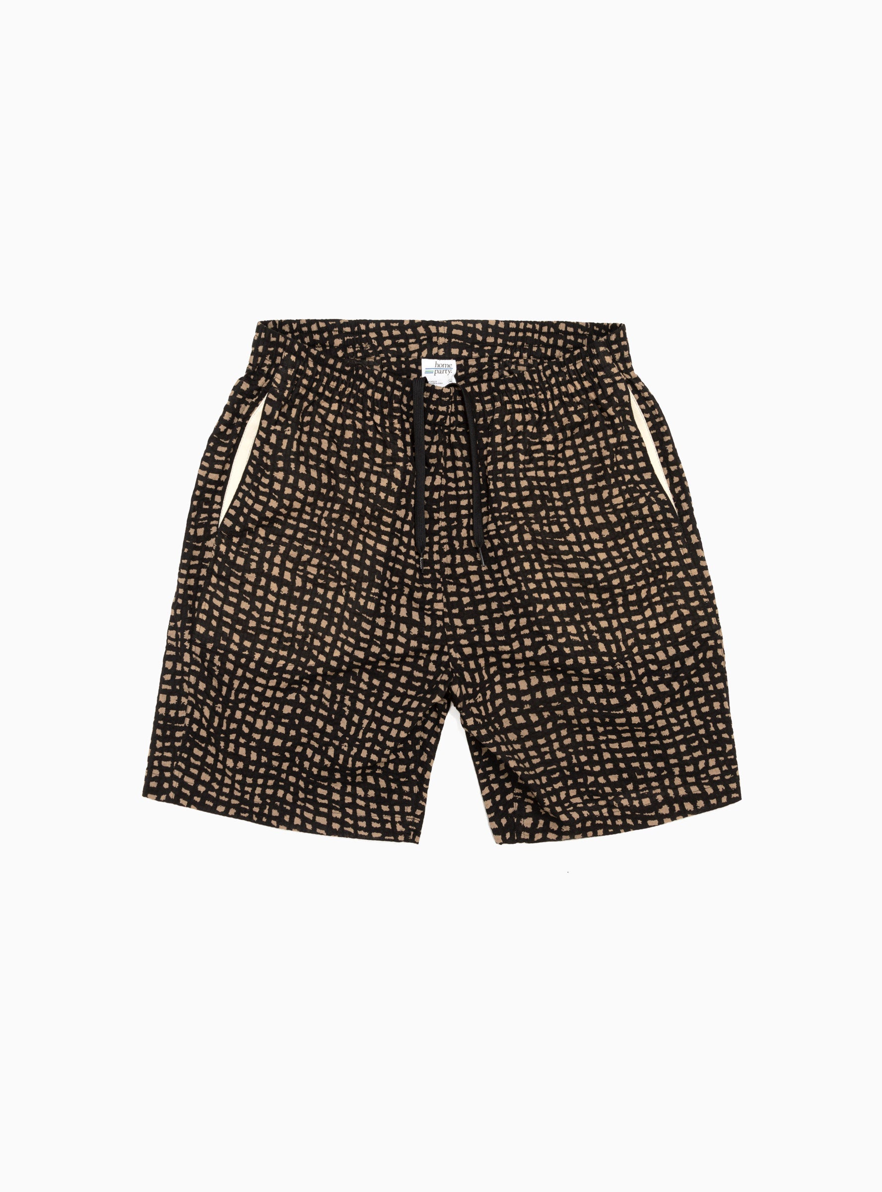  Home Party Home Party Shorts Black Check