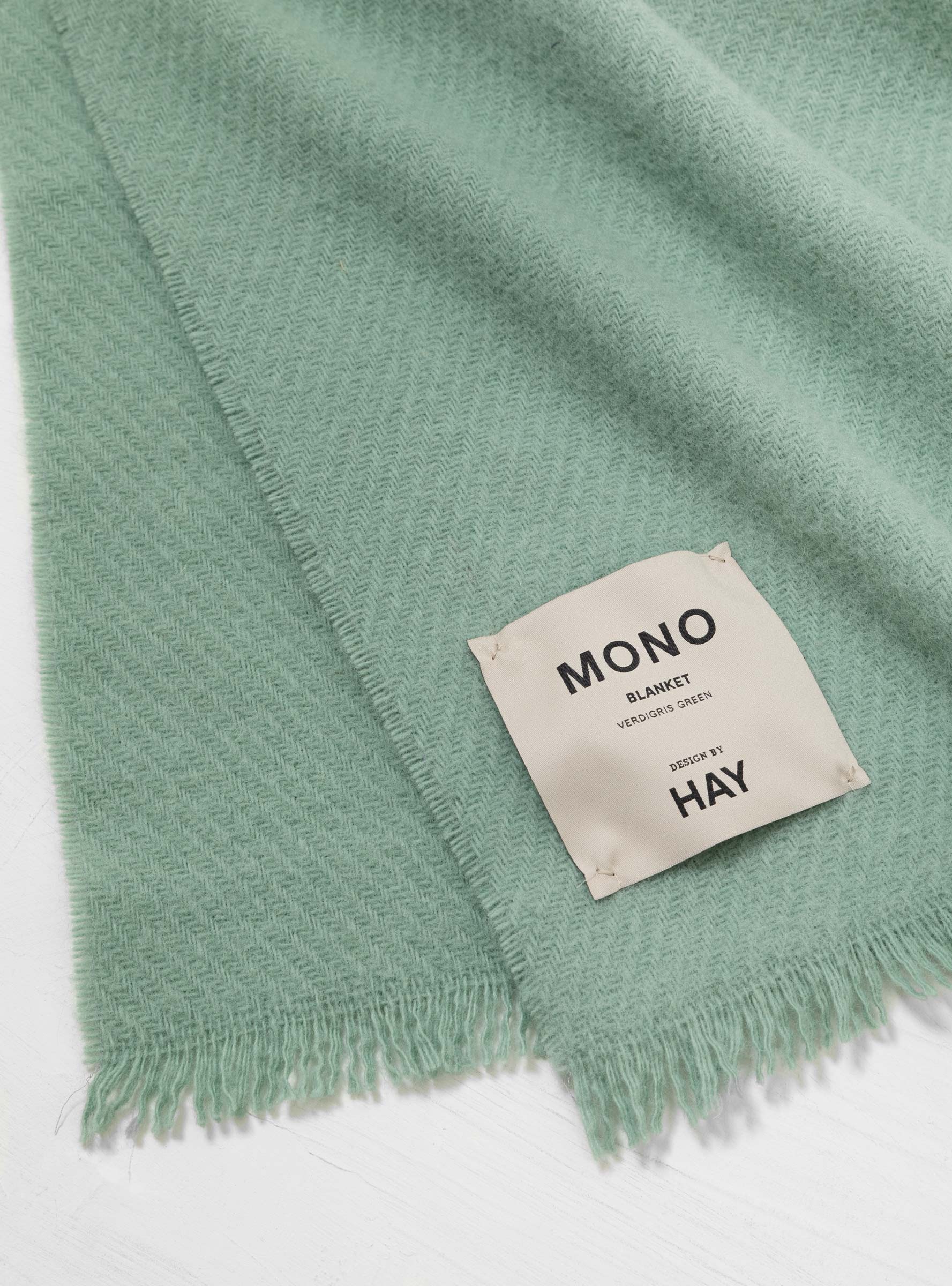  HAY Mono Blanket Verdigris Green